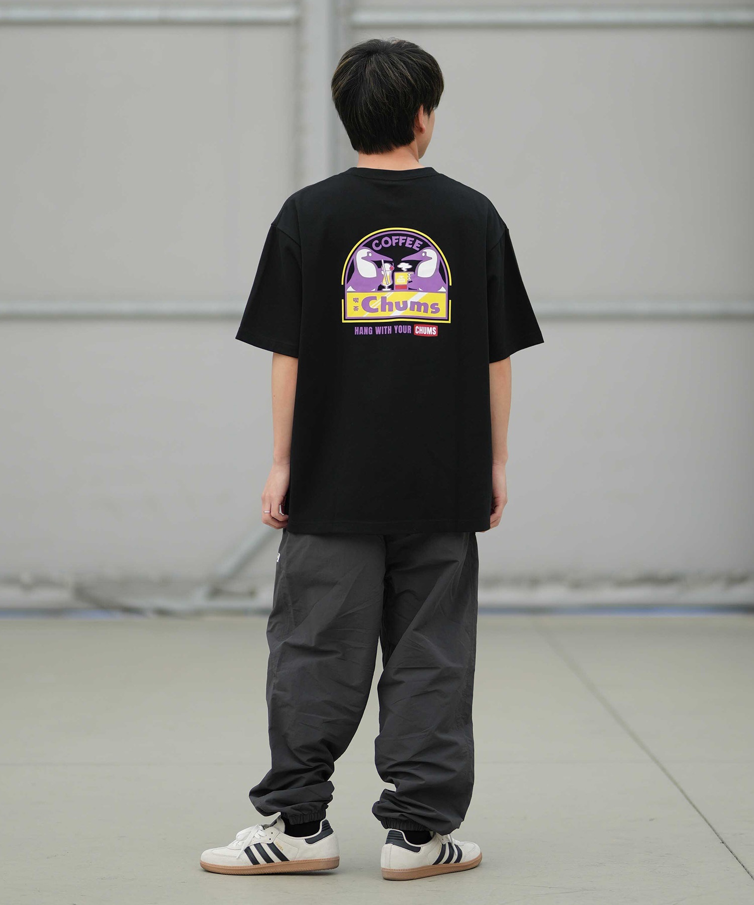 CHUMS チャムス 半袖 Tシャツ メンズ バックプリント CH01-2859 ムラサキスポーツ限定 12