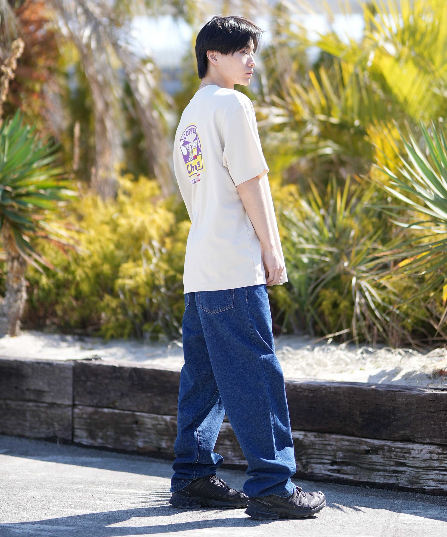CHUMS チャムス 半袖 Tシャツ メンズ バックプリント CH01-2859 ムラサキスポーツ限定 15