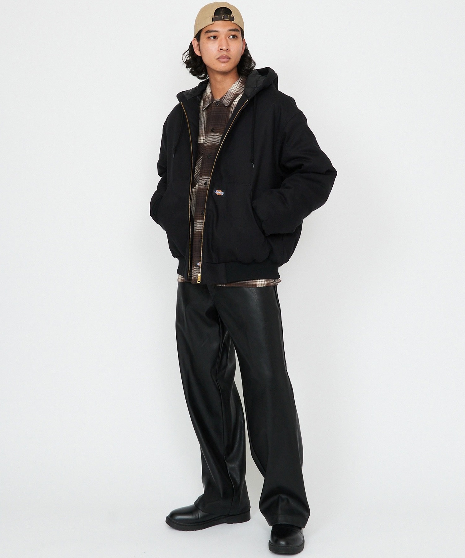 Dickies ディッキーズ ジップアップ パーカー フーディー メンズ 防風