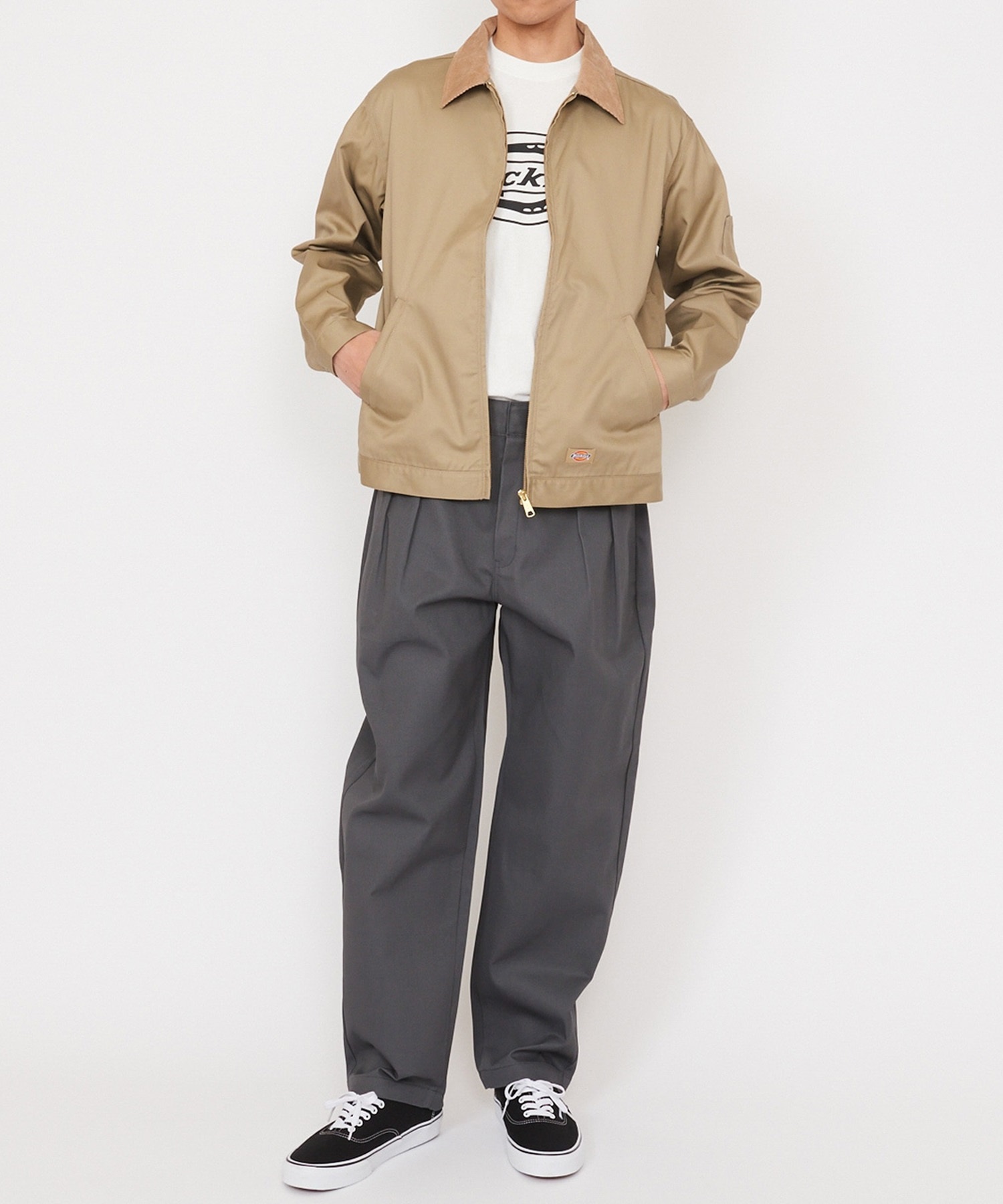 Dickies ディッキーズ ミリタリージャケット メンズ TCツイル
