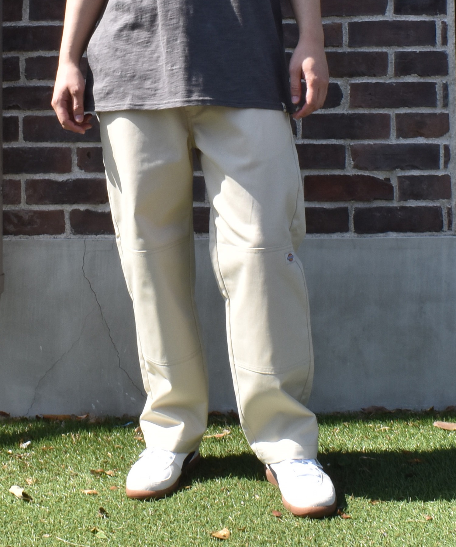 【新品】ヴィトゥエルヴ　ロングパンツ　白　メンズ　XLサイズ Dickies ディッキーズ ロングパンツ メンズ ワイドパンツ EASY DUBLE