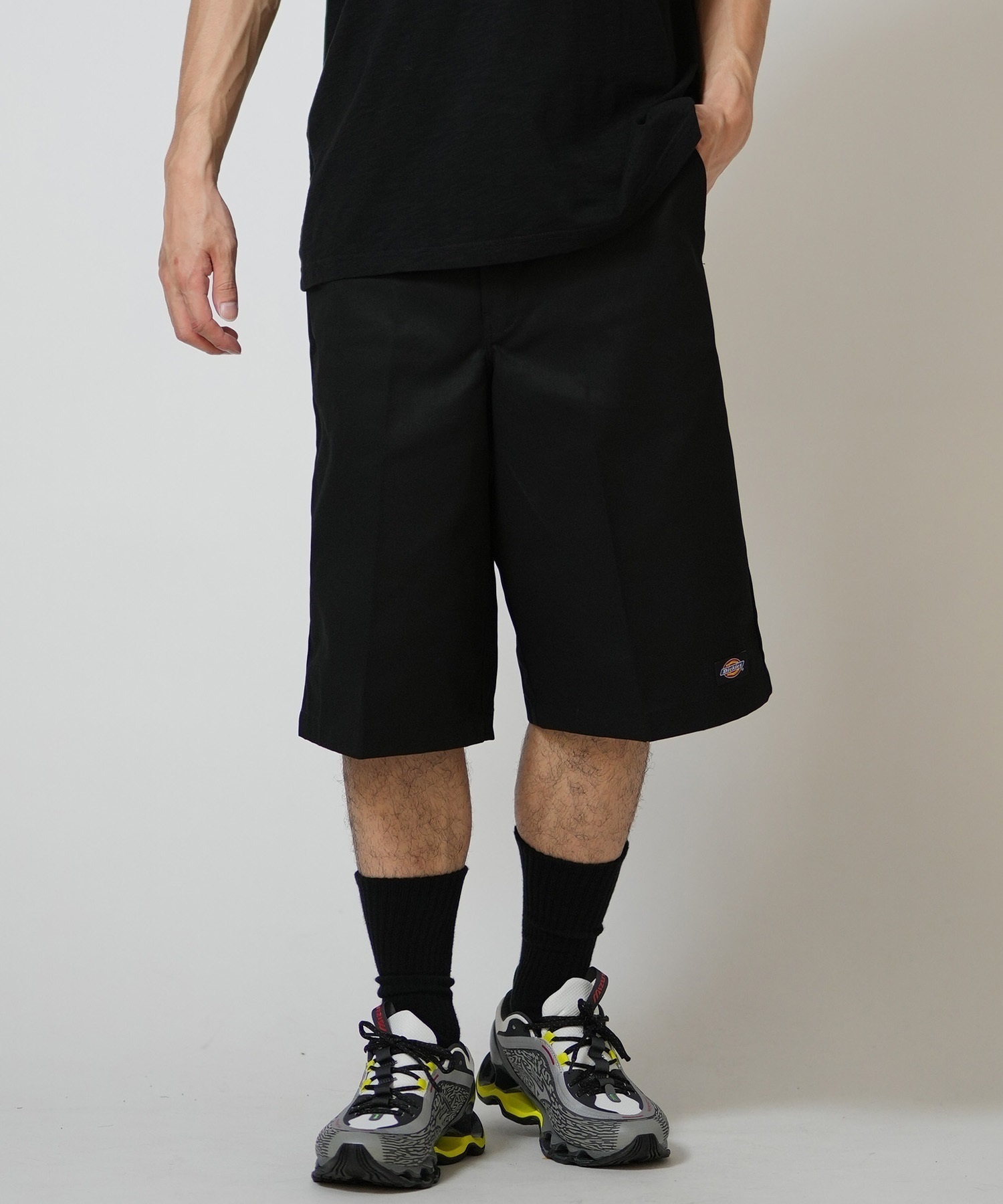 Dickies ディッキーズ ハーフパンツ ショートパンツ メンズ ワンポイント シンプル 42283(KHK-28inch)
