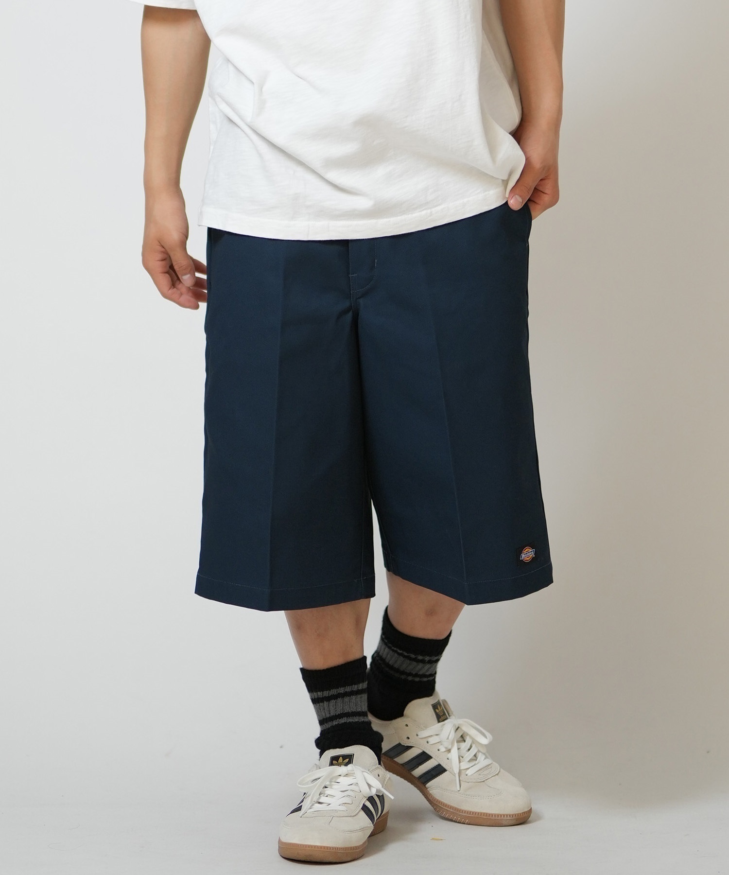 Dickies ディッキーズ ハーフパンツ ショートパンツ メンズ ワンポイント シンプル 42283(KHK-28inch)