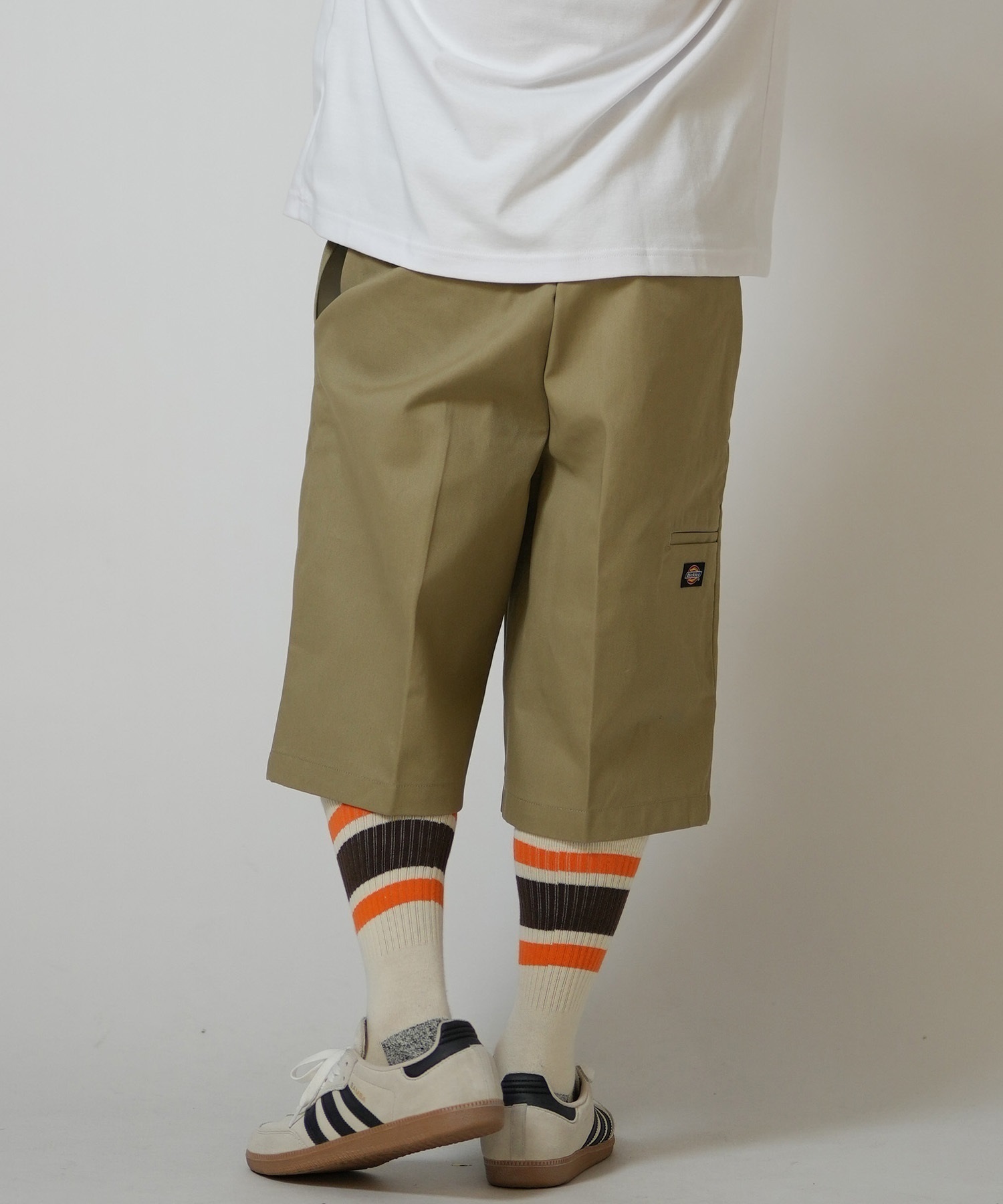 Dickies ディッキーズ ハーフパンツ ショートパンツ メンズ ワンポイント シンプル 42283(KHK-28inch)