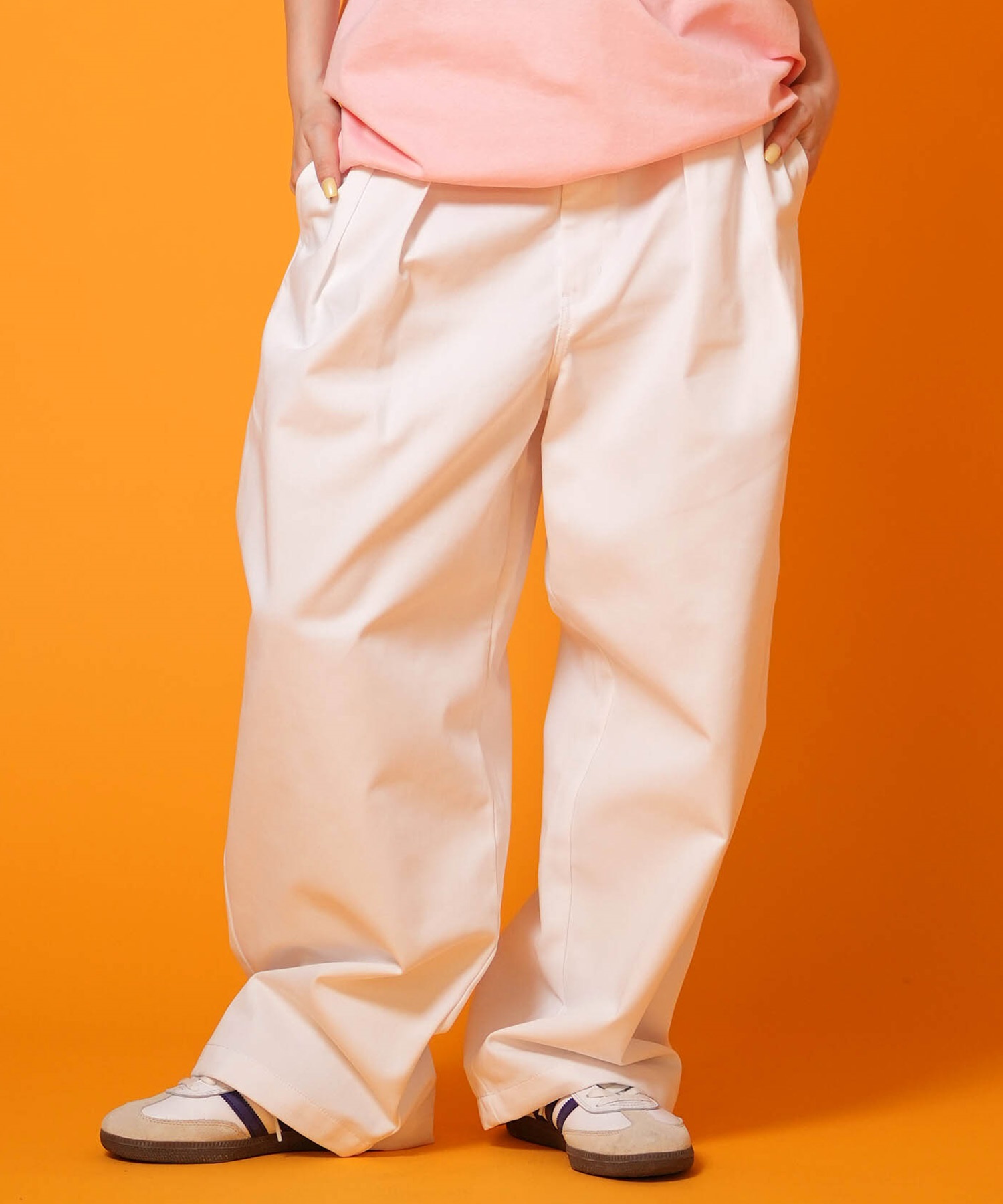 Dickies ディッキーズ ロングパンツ レディース ツータック バギー