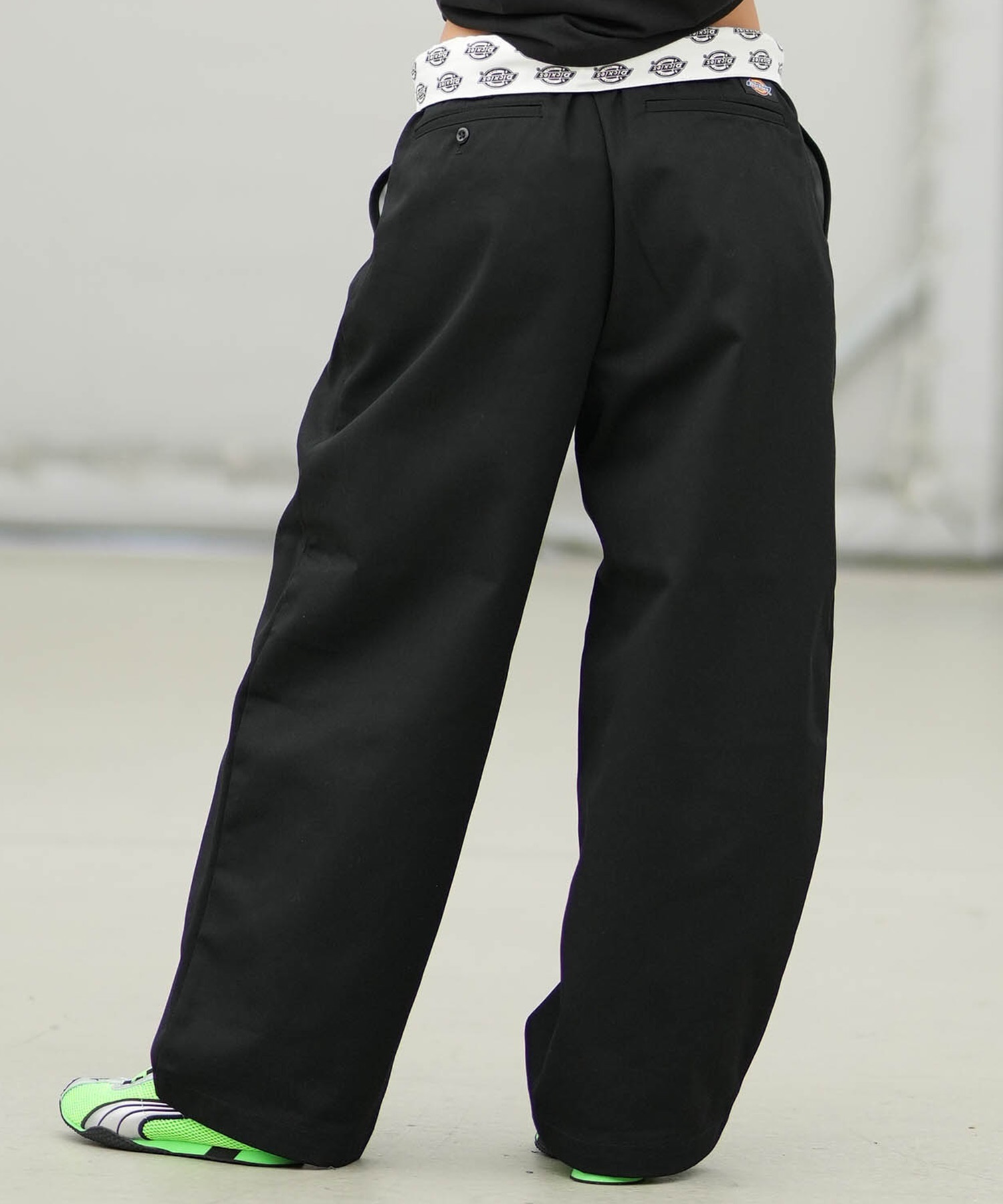 Dickies ディッキーズ ロングパンツ レディース ツータック バギー