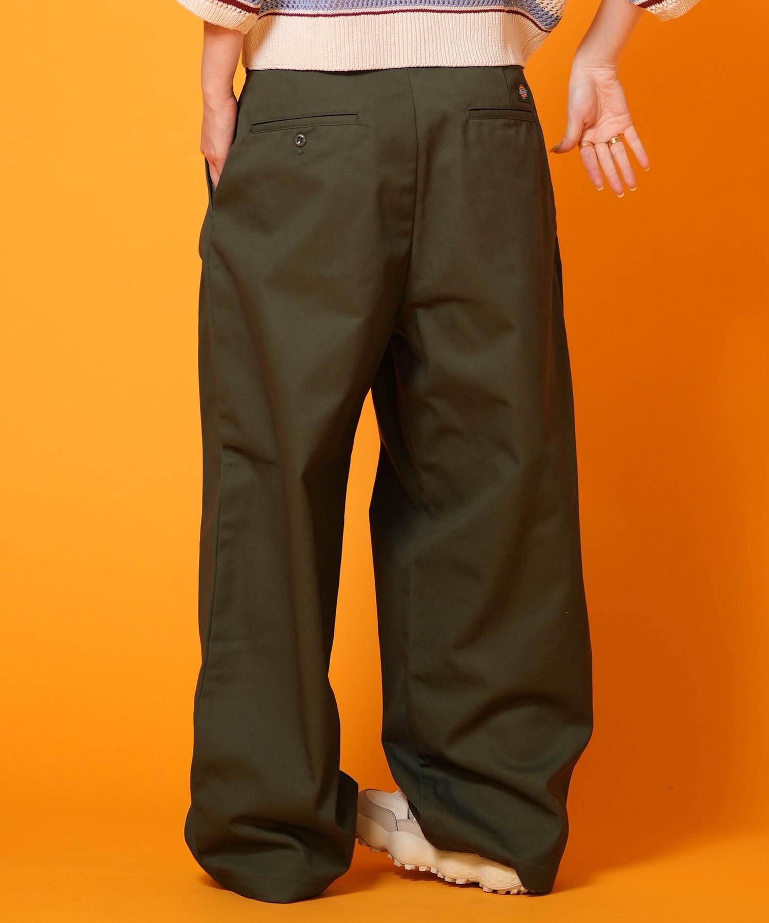 Dickies ディッキーズ ロングパンツ レディース ツータック バギー