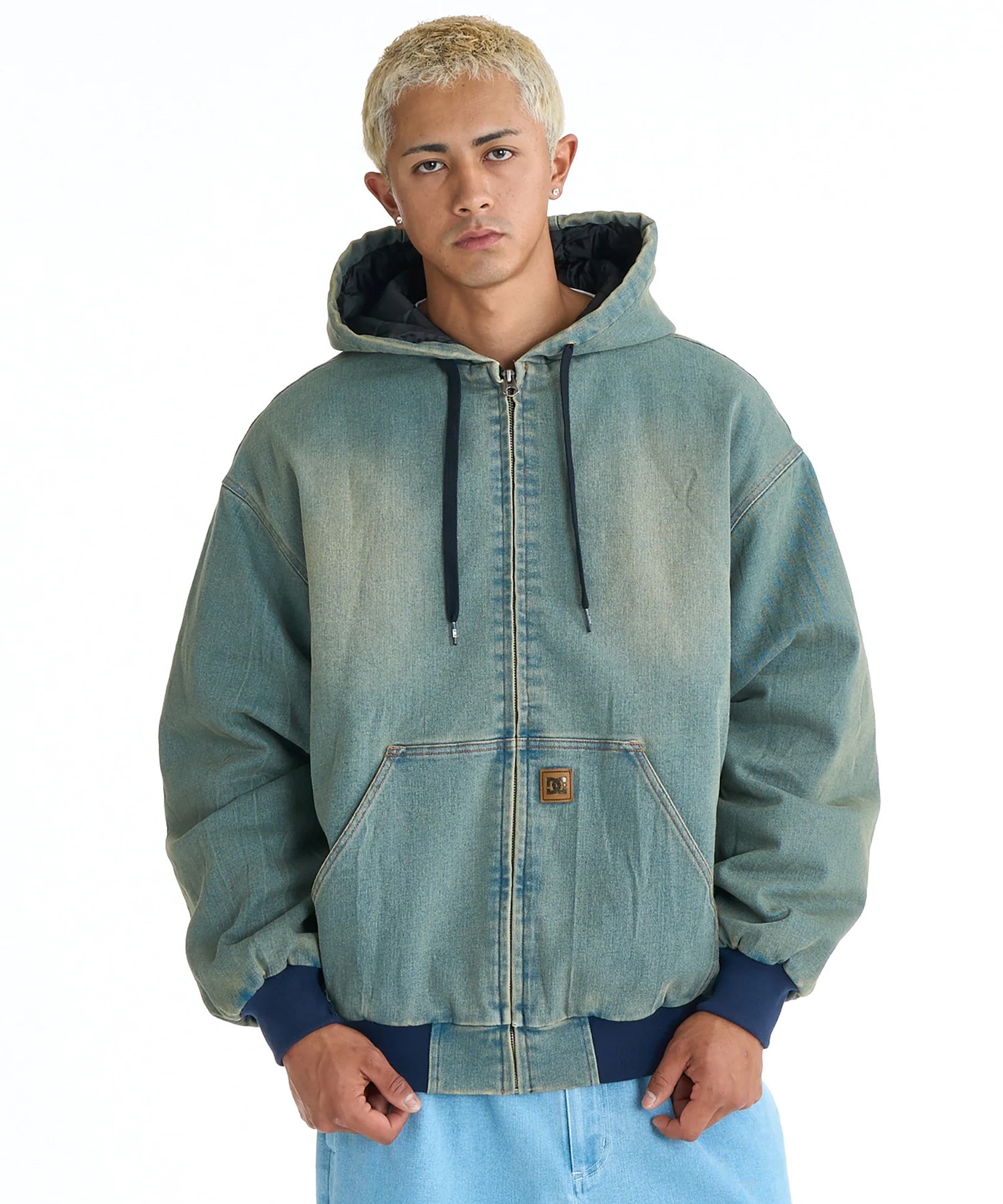 DC ディーシー アウター メンズ フーディジャケット ジップアップ DJK261003(BDP-M)