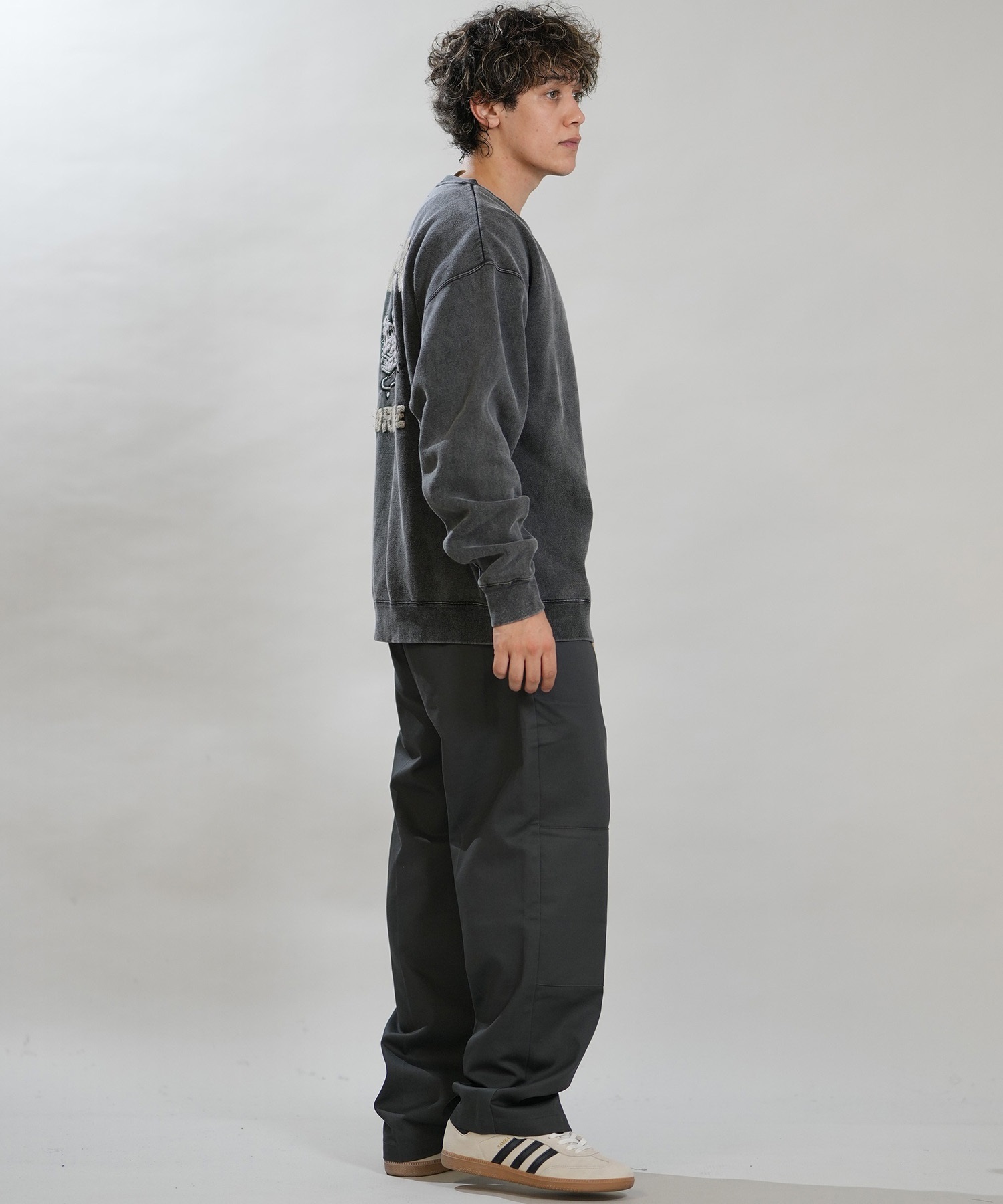DC ディーシー トレーナー スウェット メンズ 裏起毛 26 MISCHIEF CREW