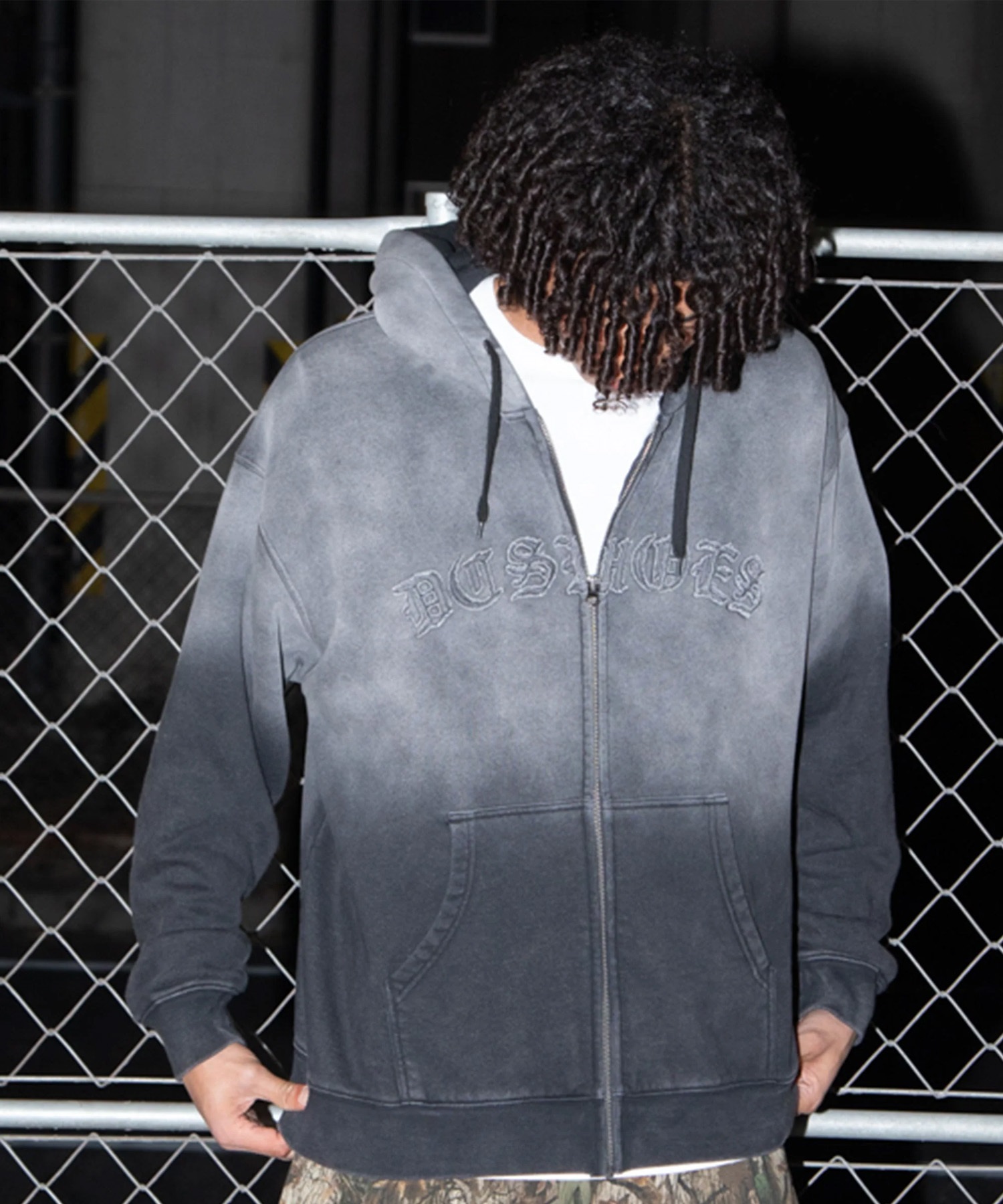 DC ディーシー ジップアップ パーカー メンズ 裏起毛 DZH261018