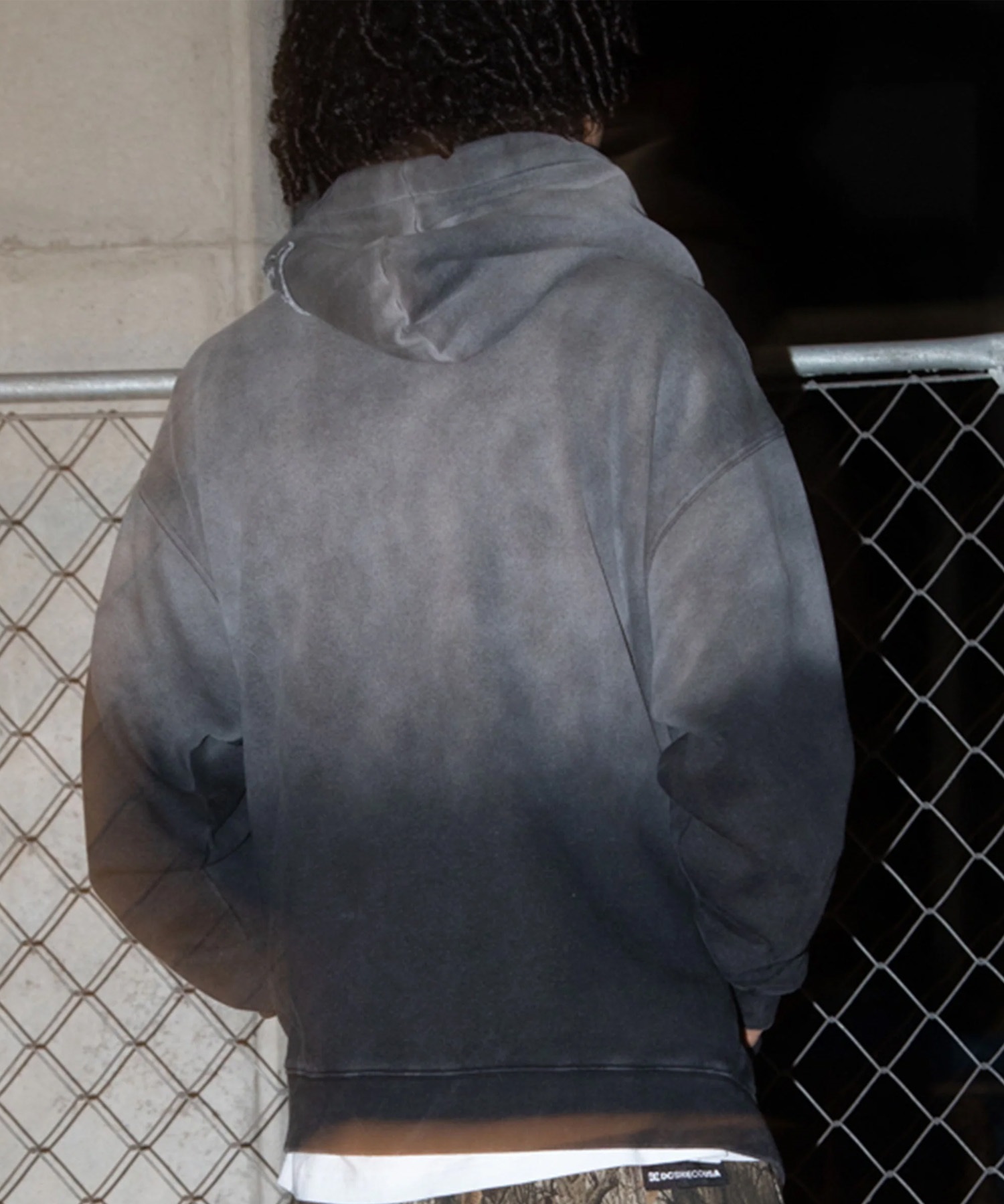 DC ディーシー ジップアップ パーカー メンズ 裏起毛 DZH261018(BKS-L)