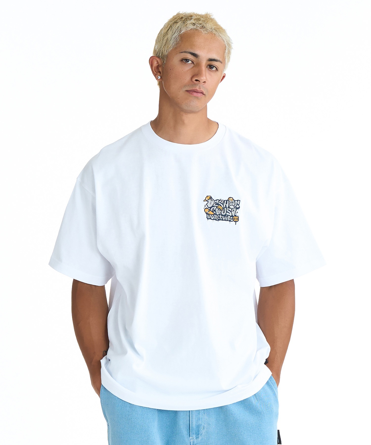 DC ディーシー 半袖 Tシャツ メンズ ロゴ バックプリント DST261031