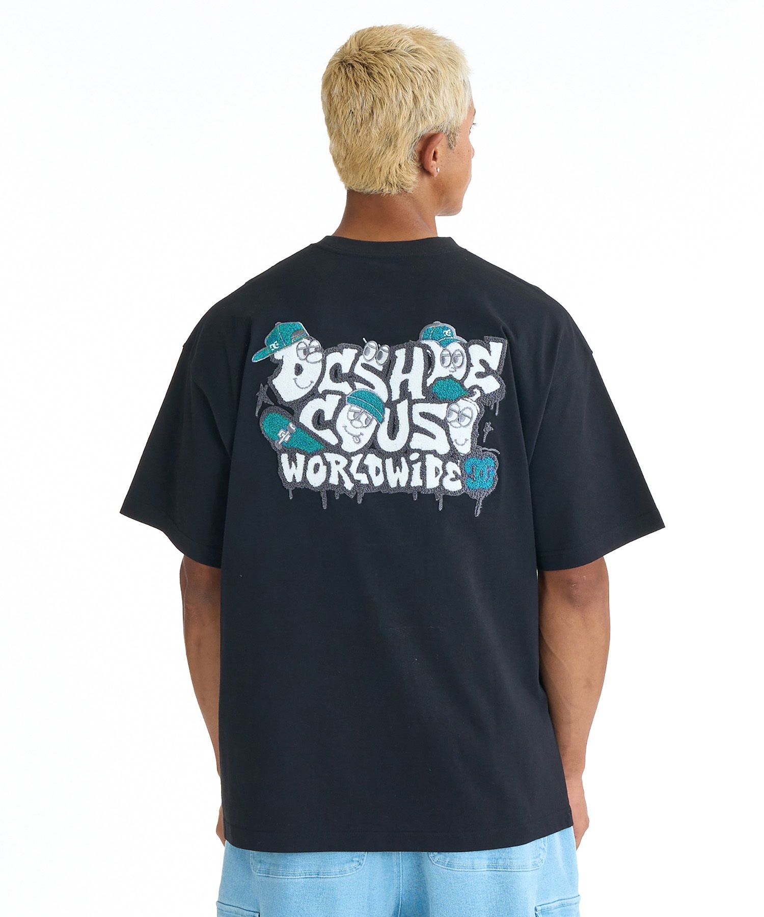 DC ディーシー 半袖 Tシャツ メンズ ロゴ バックプリント DST261031