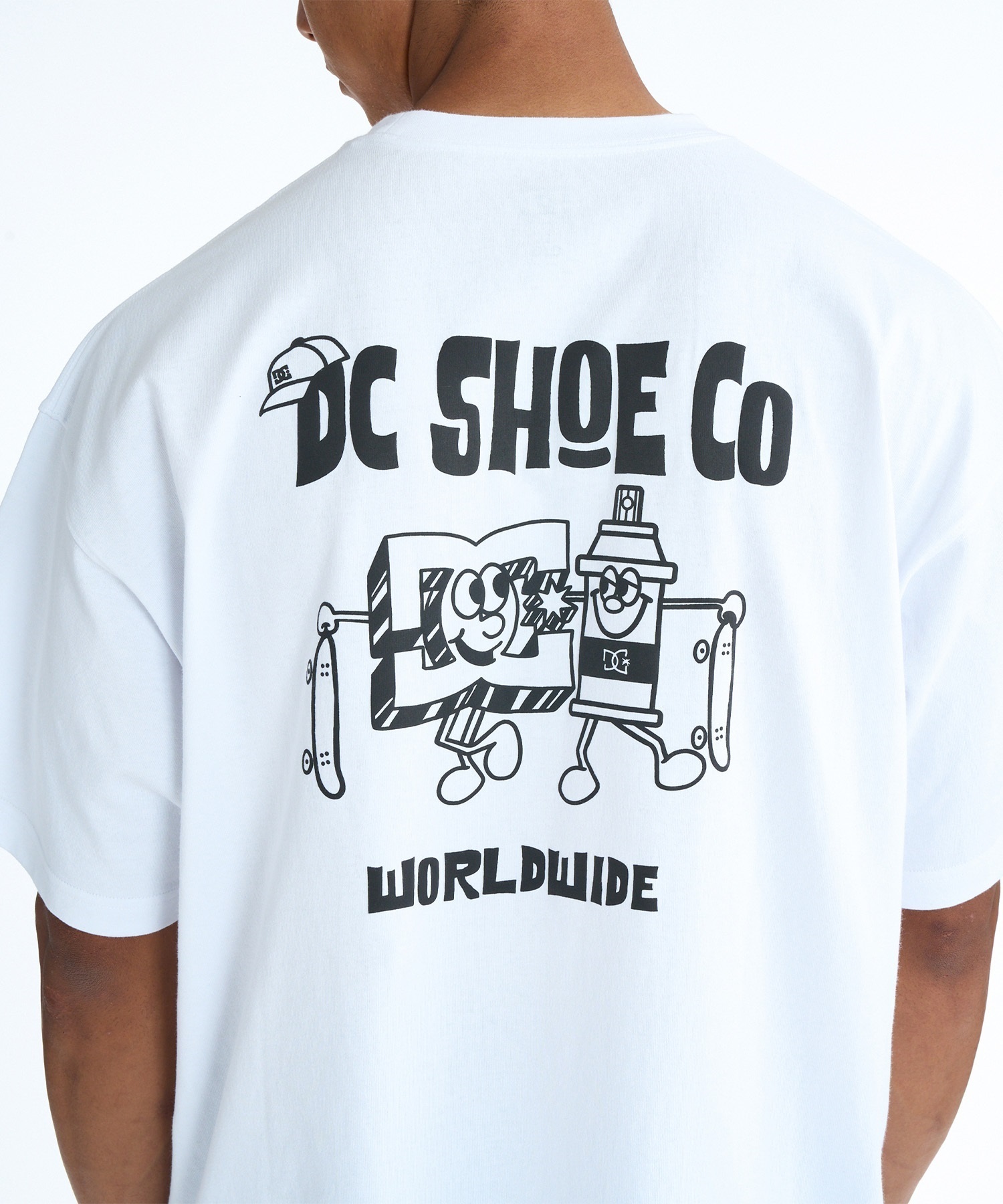 DC ディーシー 半袖 Tシャツ メンズ バックプリント 26 PLAY BUDDY SS