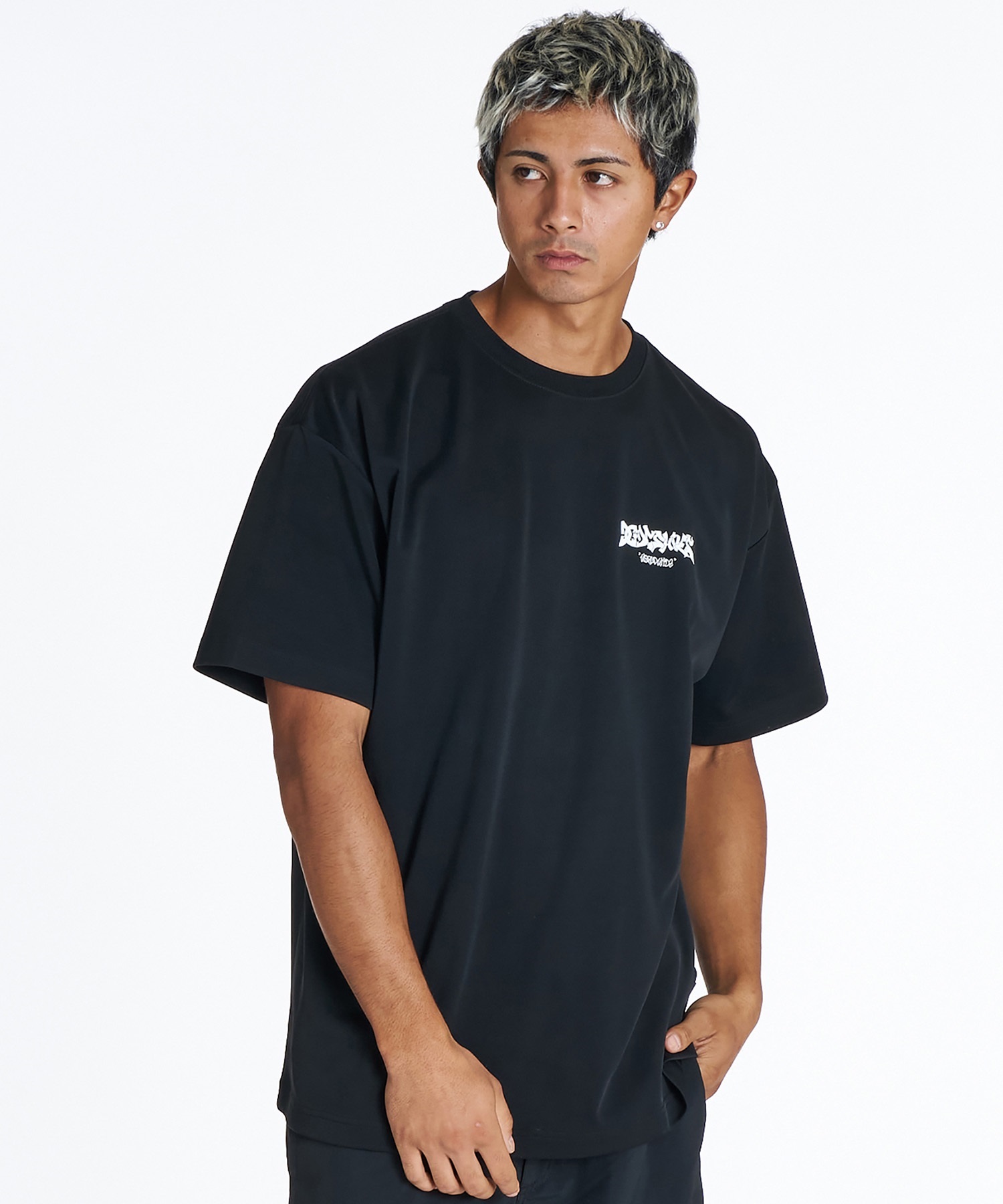 DC ディーシー 半袖 Tシャツ メンズ バックプリント ラッシュガード UV