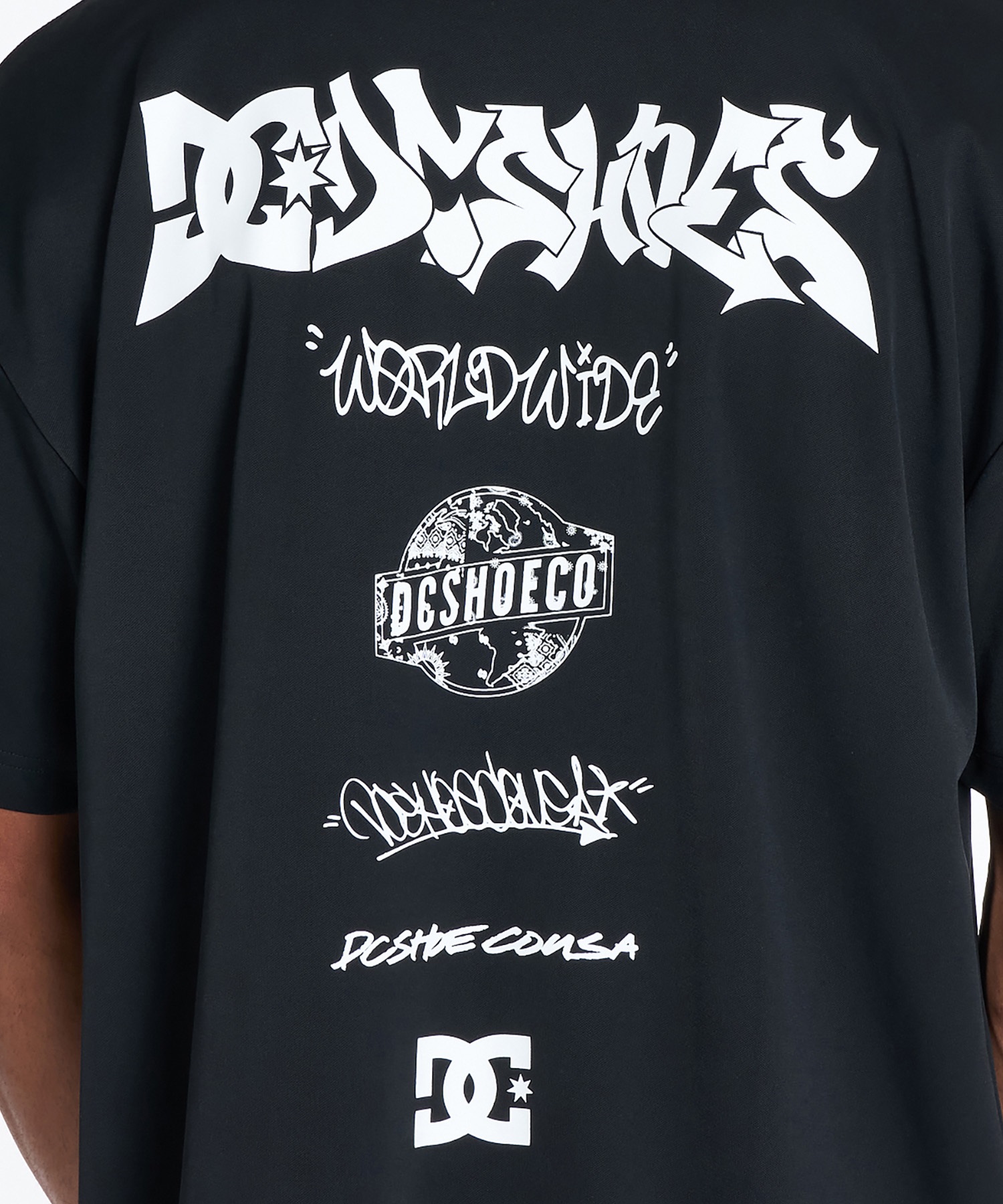 DC ナイロンTシャツ DC Shoes メンズ 26 TECH GRAFFITI SS Tシャツ 【2026年夏モデル】