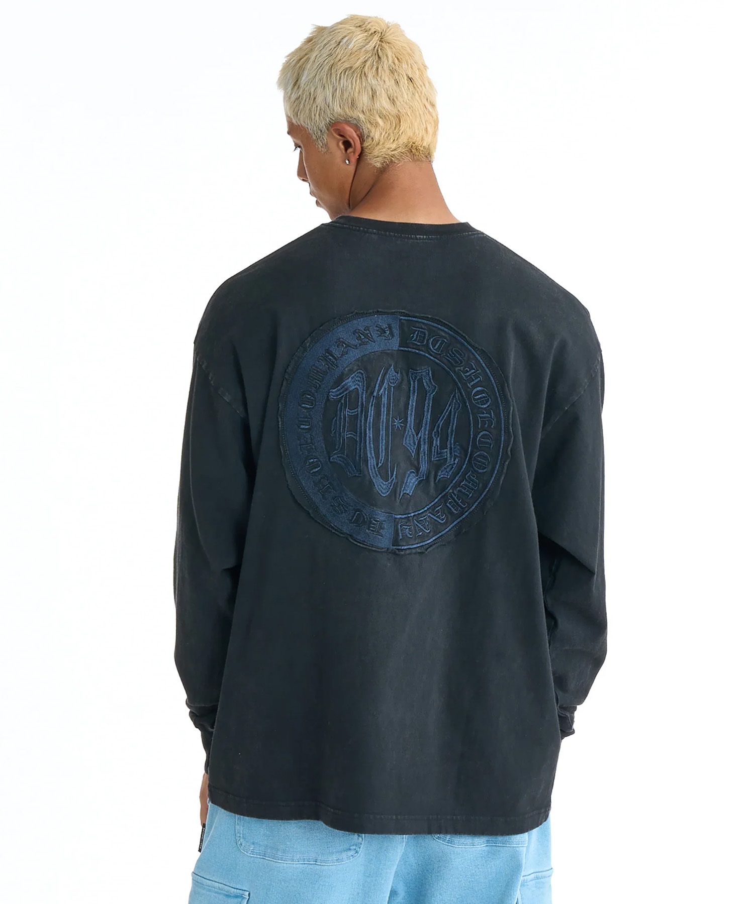 DC ディーシー 長袖 Tシャツ ロンT メンズ バックプリント DLT261020