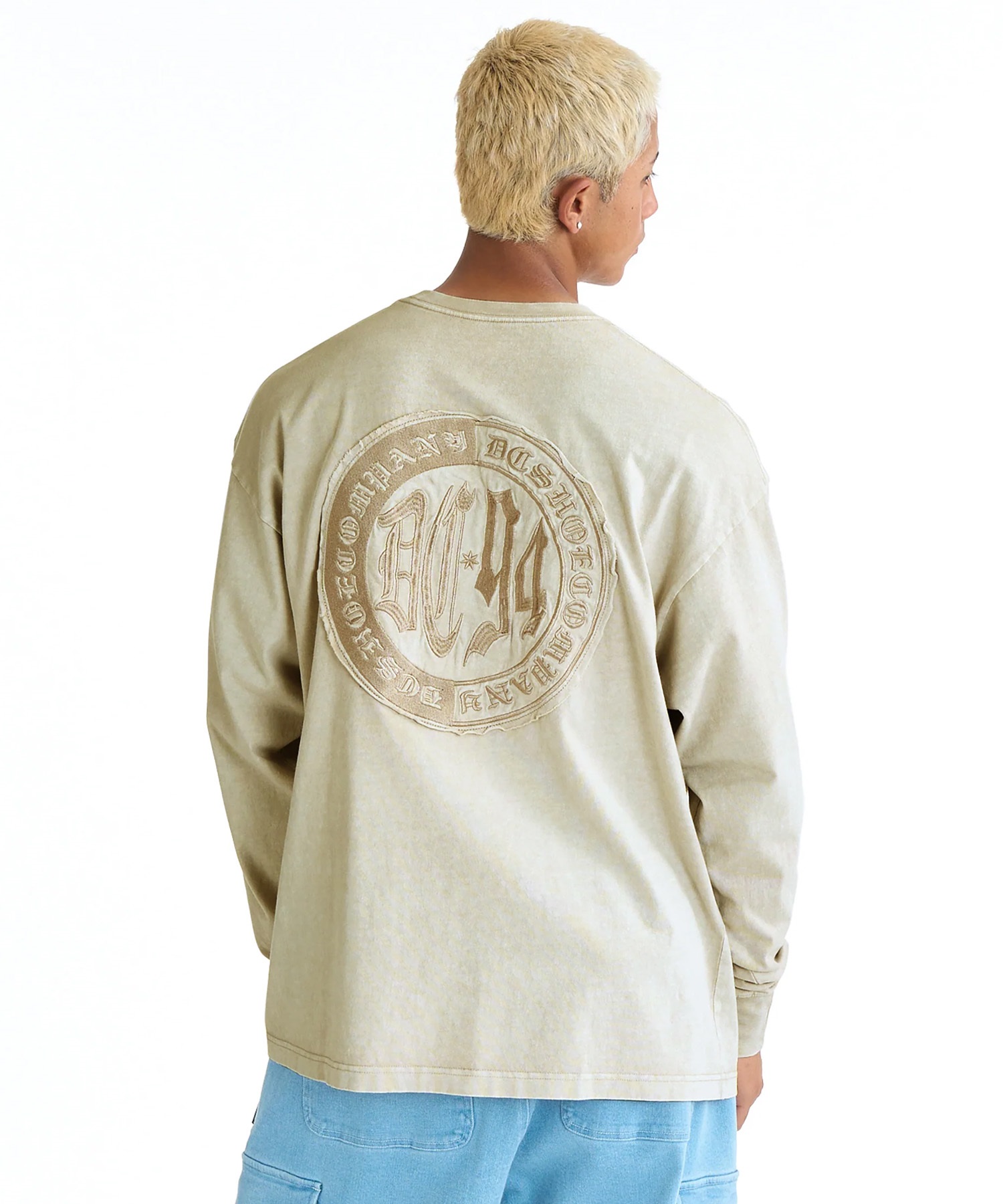 DC ディーシー 長袖 Tシャツ ロンT メンズ バックプリント DLT261020