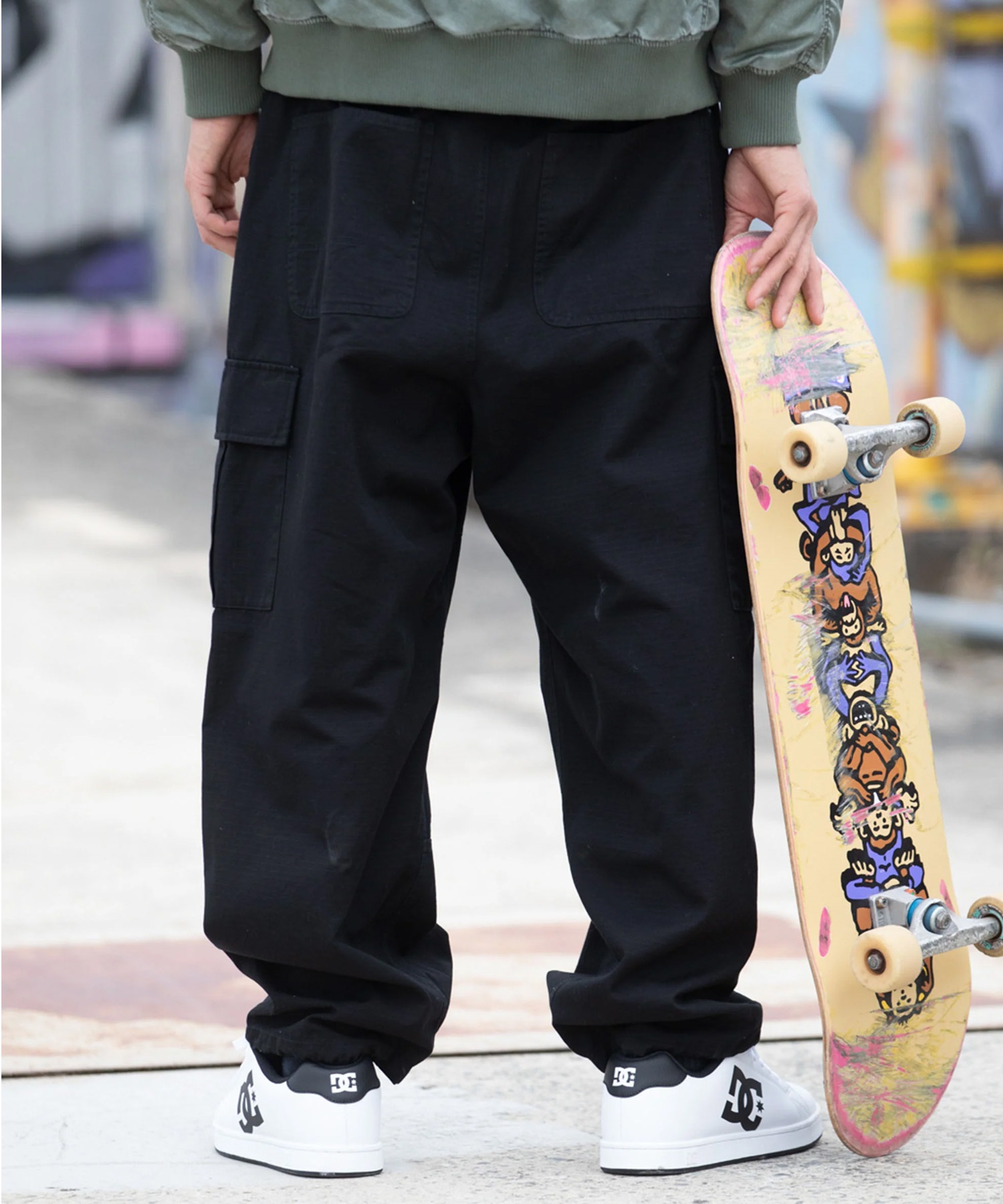 DC ディーシー ロングパンツ カーゴパンツ メンズ スーパーワイド