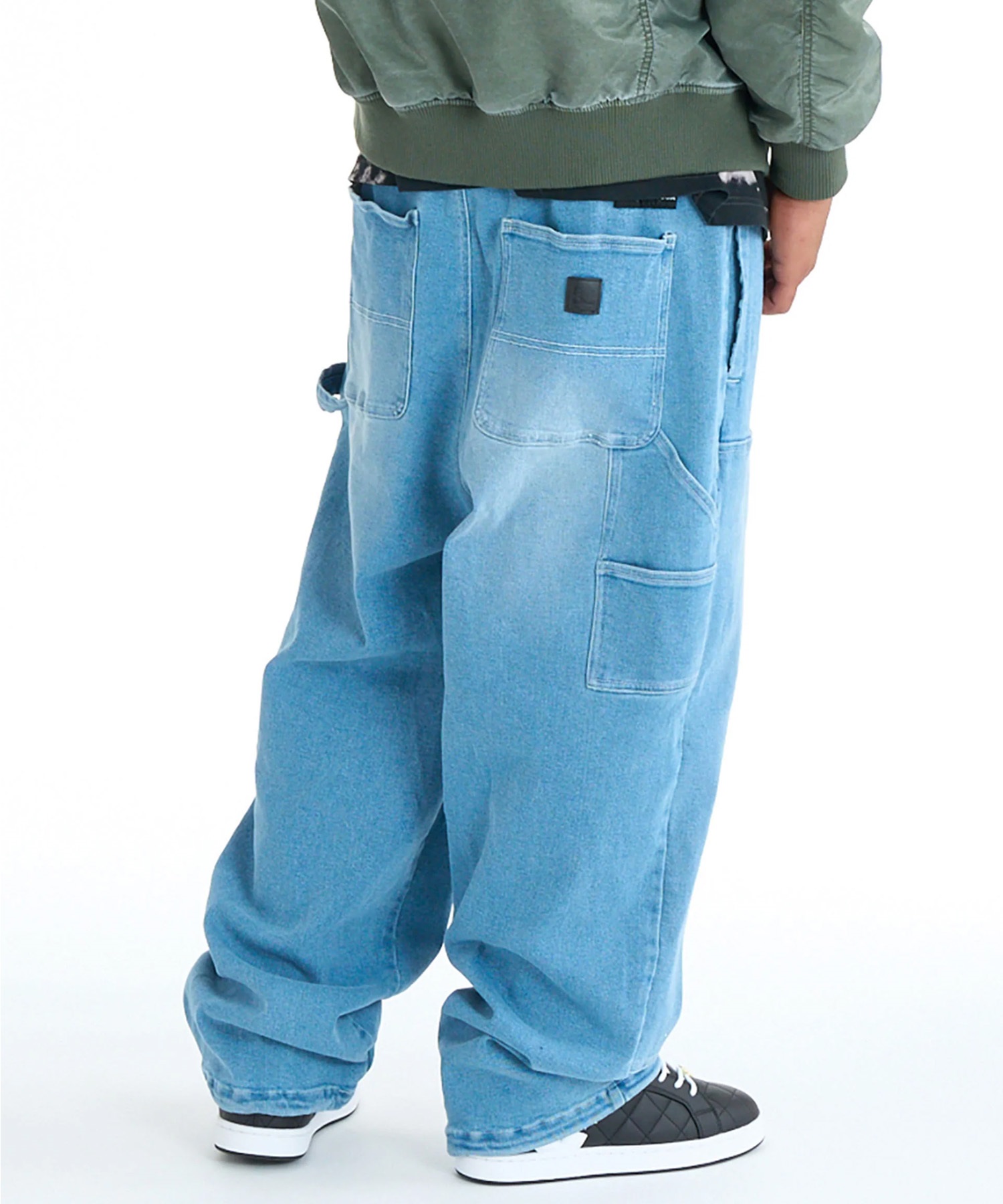 DC ディーシー ロングパンツ メンズ バギーパンツ ダブルニー スーパー