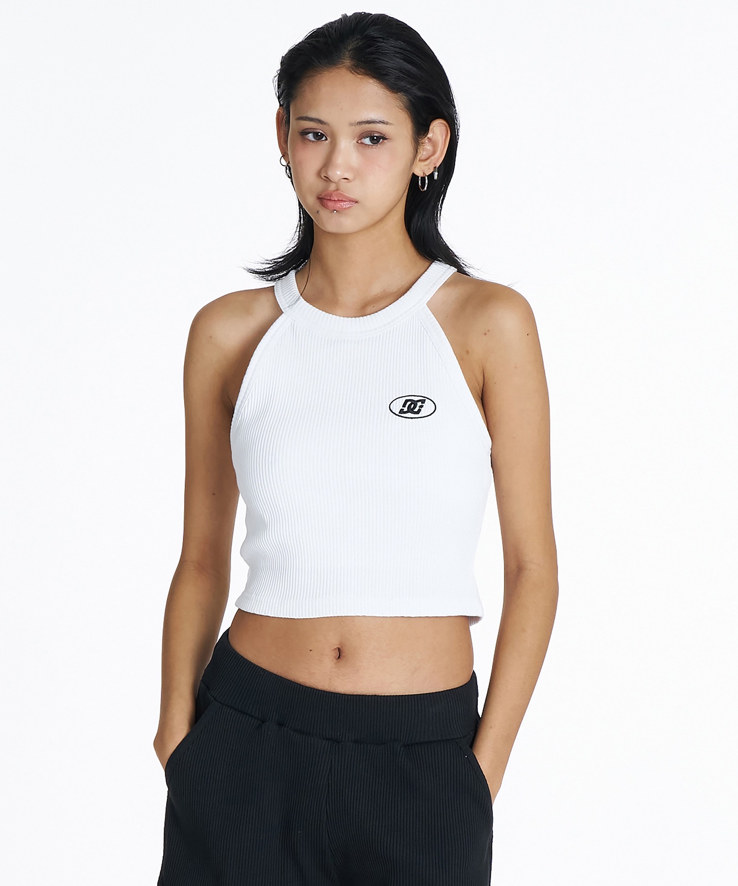 DC ディーシー タンクトップ レディース 26 WS TELECO SHORT HNTT