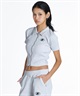 DC ディーシー 半袖 Tシャツ レディース 26 WS TELECO ZIP COLLAR CD SS LCD262305(BKS-S)