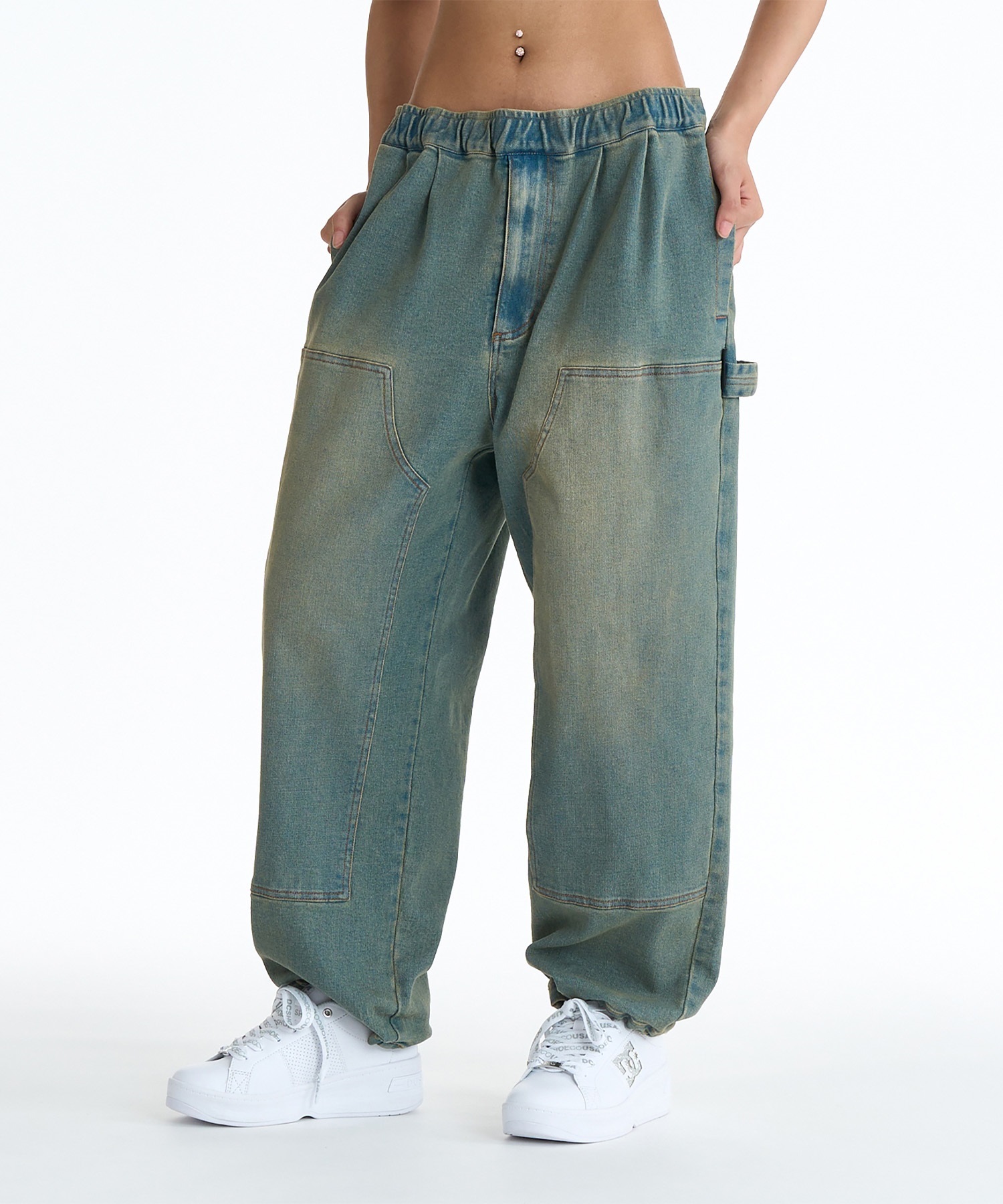 DC ディーシー ロングパンツ レディース デニム パンツ Gパン 26 WS