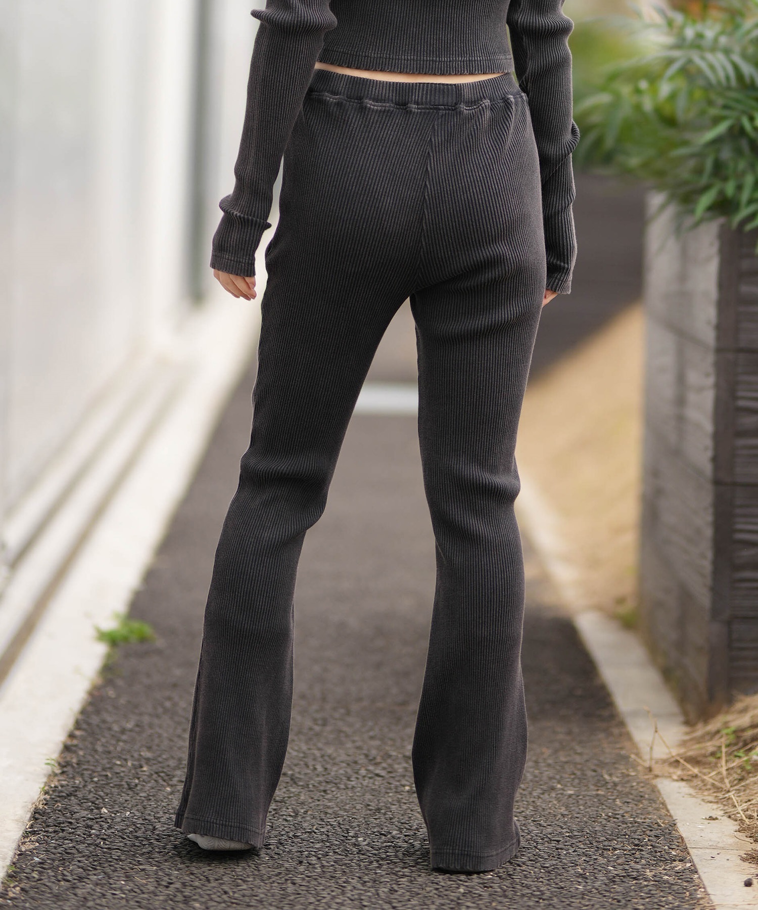 DC ディーシー ロングパンツ レディース フレア パンツ 26 WS TELECO