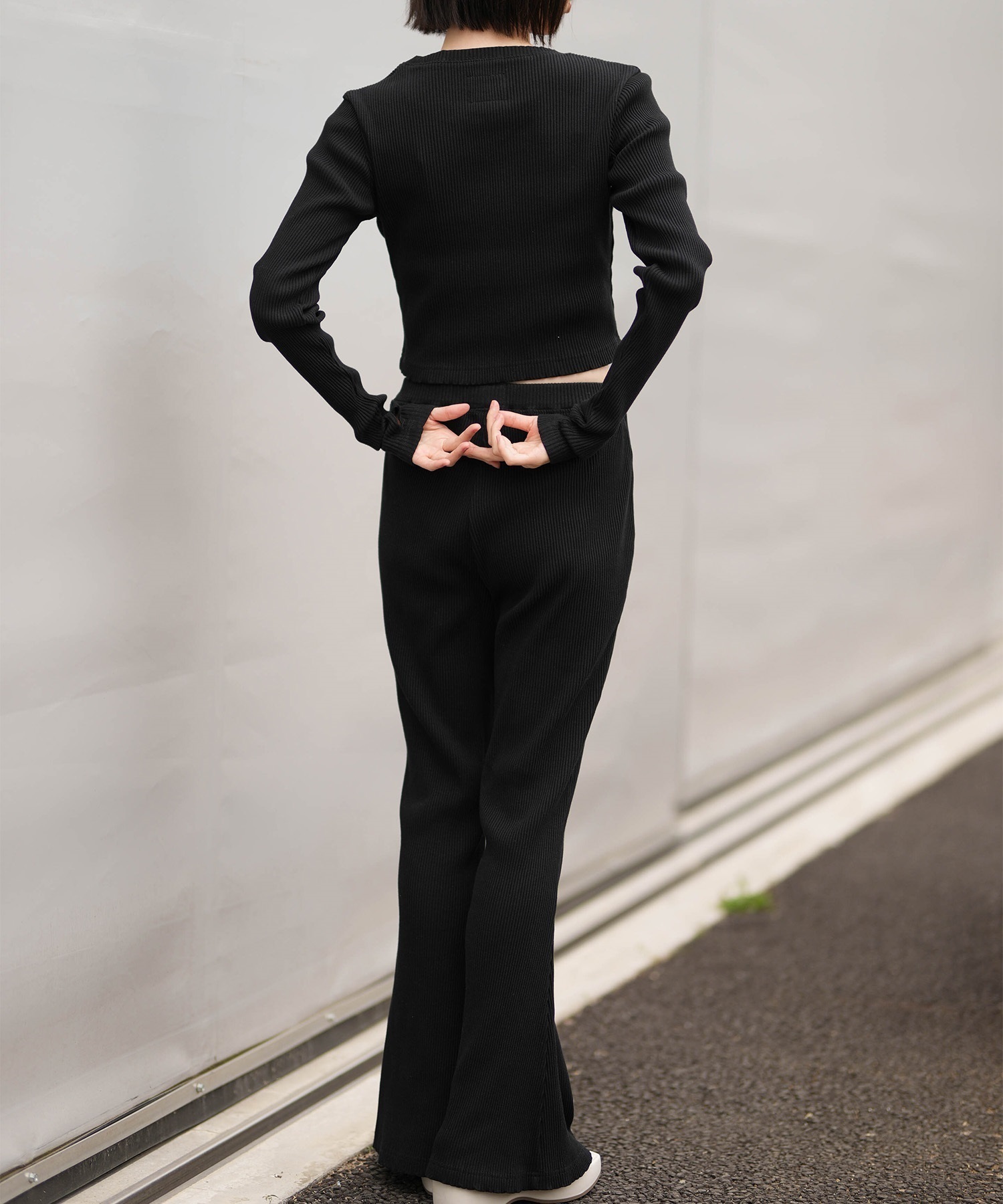 DC ディーシー ロングパンツ レディース フレア パンツ 26 WS TELECO