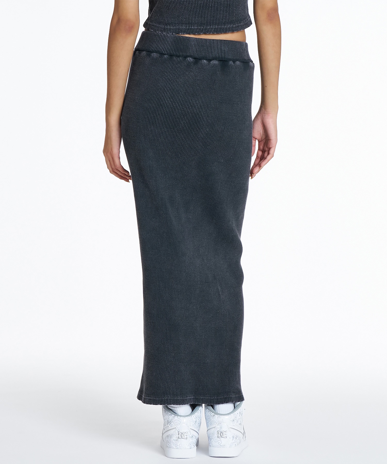 DC ディーシー スカート レディース 26 WS TELECO LONG SKIRT LSK262302(BLK-S)