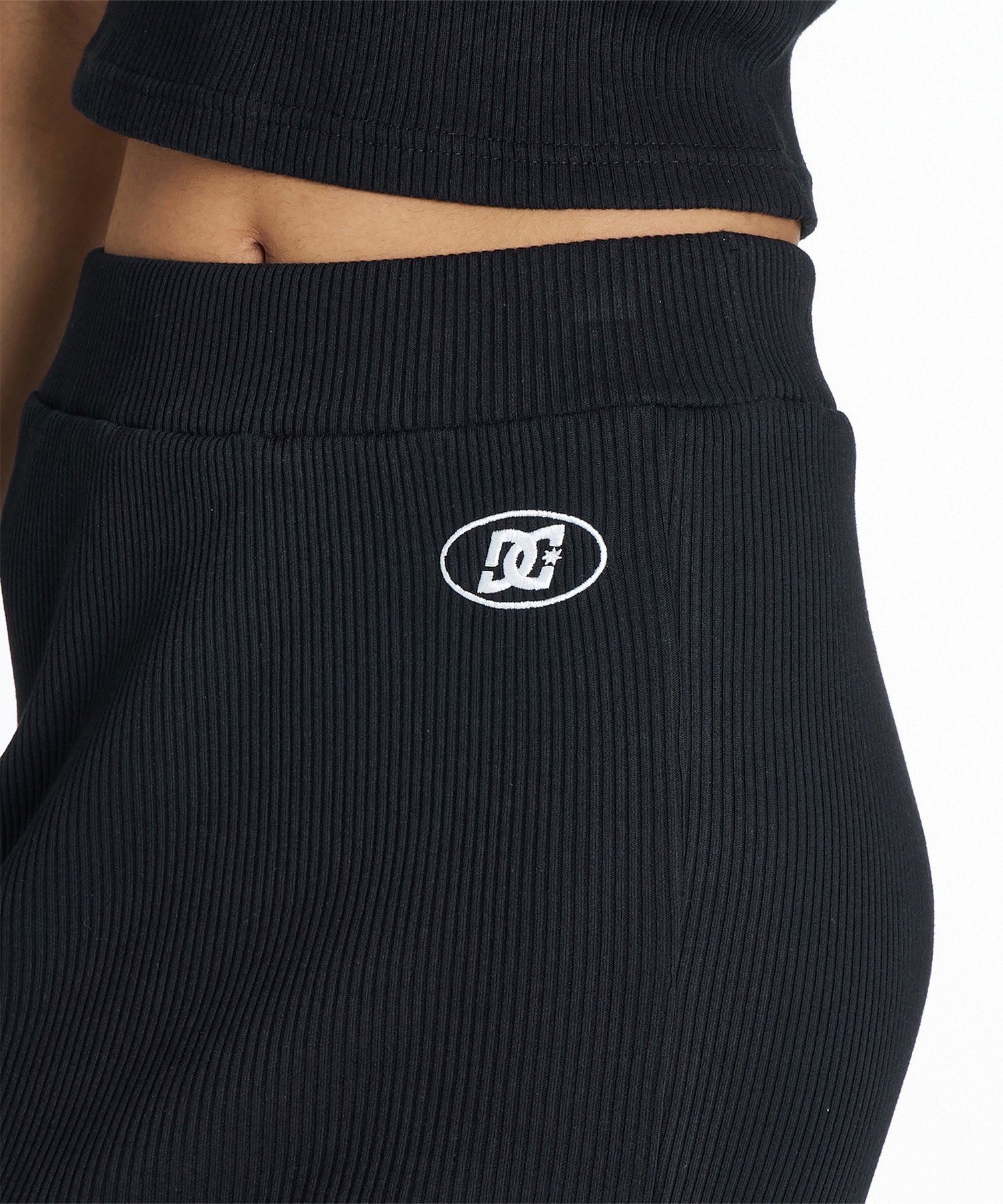 DC ディーシー スカート レディース 26 WS TELECO LONG SKIRT LSK262302(BLK-S)