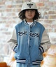 DC ディーシー ジャケット キッズ ジュニア 子供 26 KD VARSITY JACKET YJK261501(BDB-130cm)