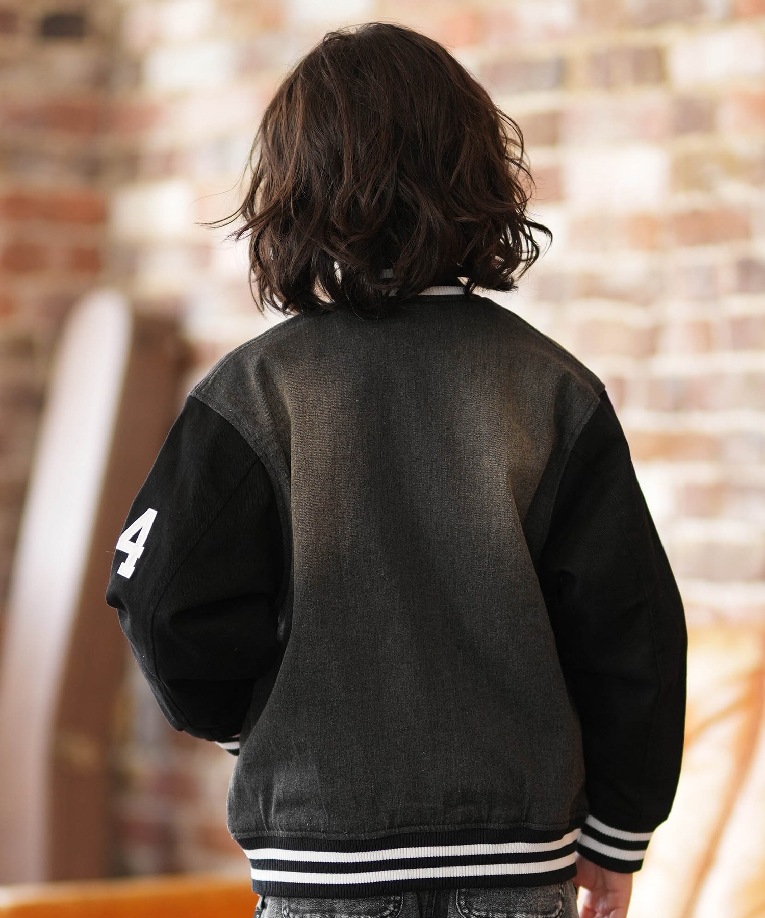 DC ディーシー ジャケット キッズ ジュニア 子供 26 KD VARSITY JACKET YJK261501(BDB-130cm)