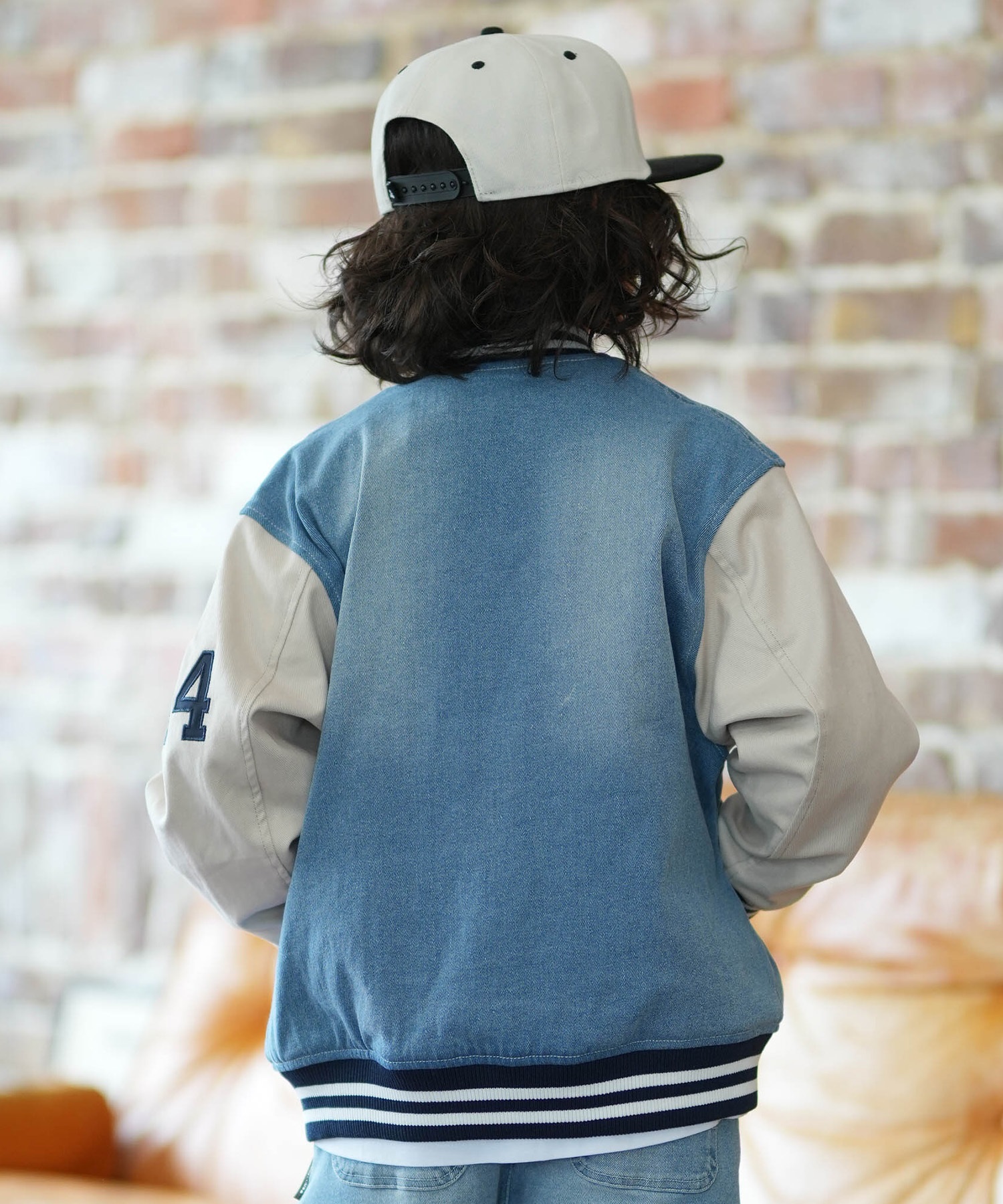 DC ディーシー ジャケット キッズ ジュニア 子供 26 KD VARSITY JACKET YJK261501(BDB-130cm)