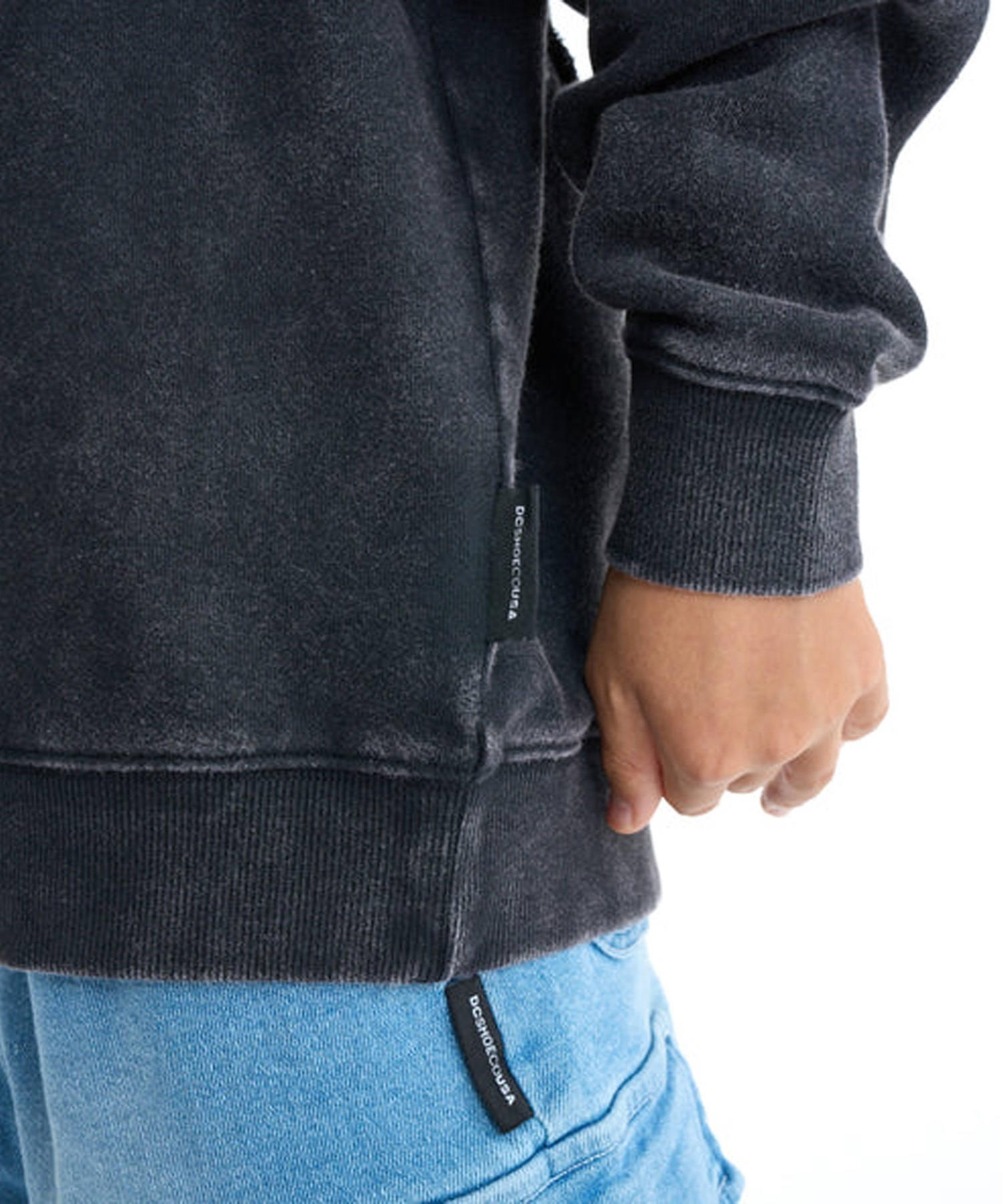 DC ディーシー トレーナー スウェット キッズ ジュニア 子供 26 KD HIDDEN CREWNECK PUL YPO261517(BKS-120cm)