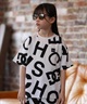 DC ディーシー 半袖 Tシャツ キッズ ジュニア 子供 オーバーサイズ 26 KD ALLOVER SS YST261516(WHT-100cm)