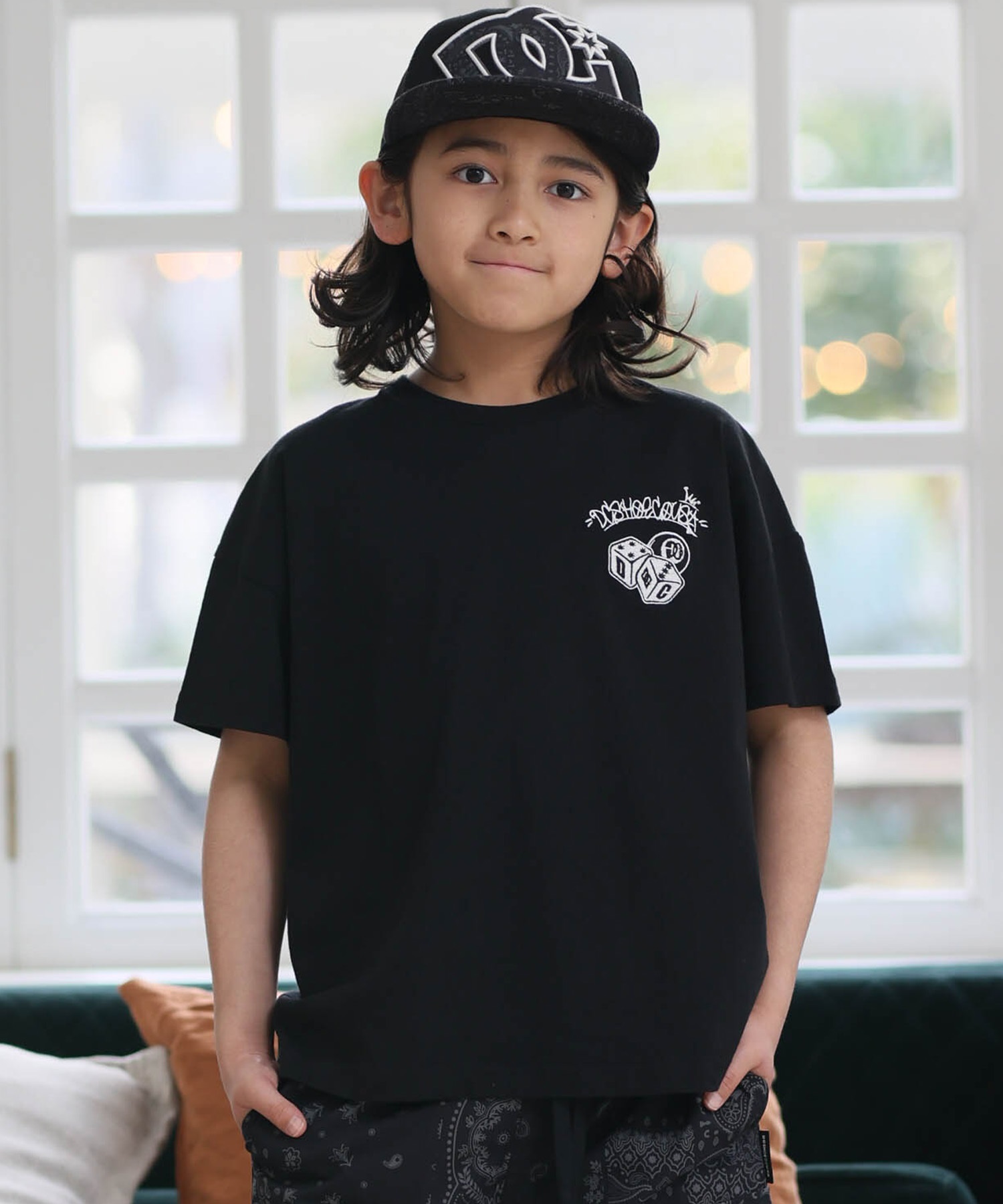 DC ディーシー 半袖 Tシャツ キッズ 子供 26 KD PLAY SS YST262506