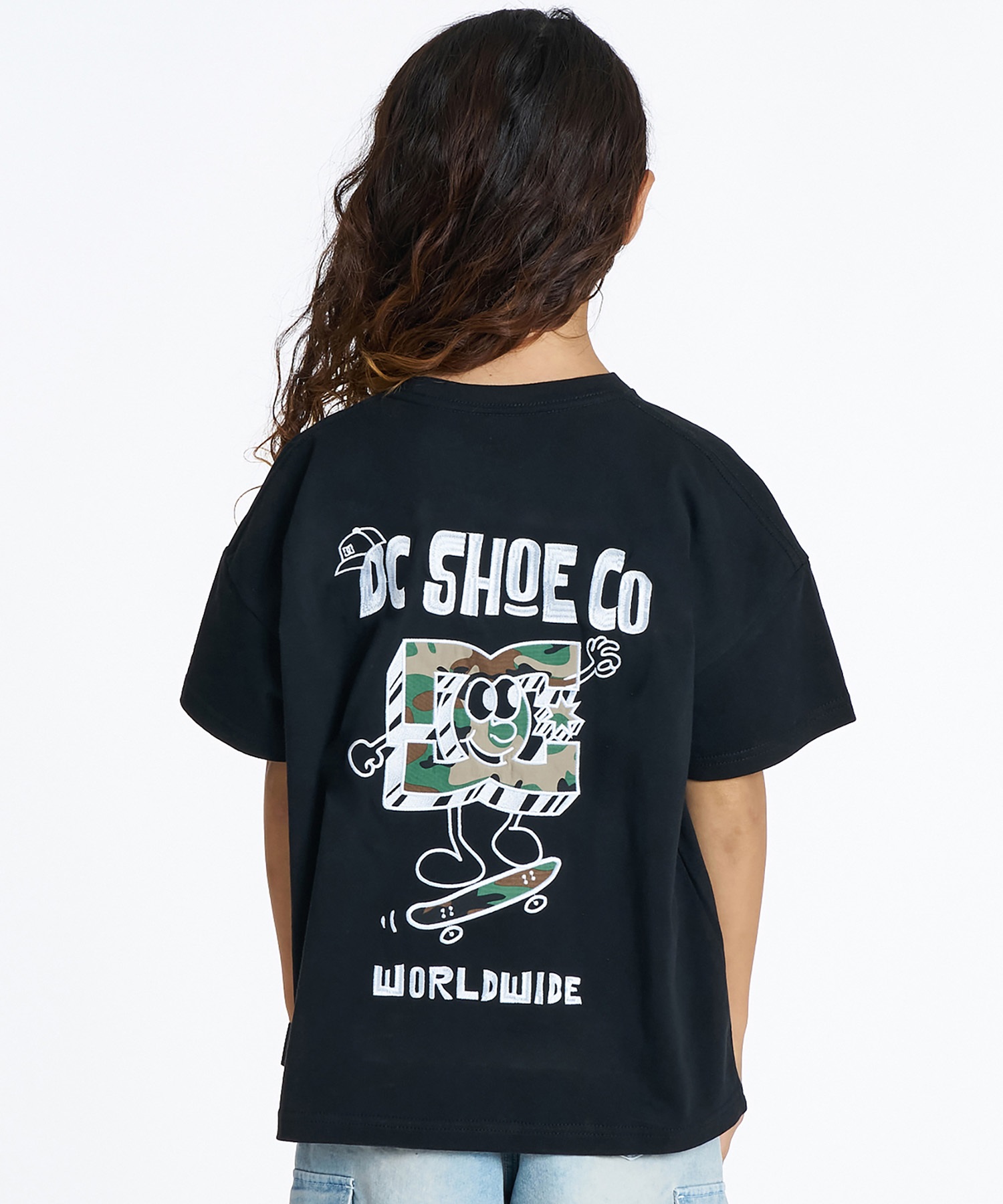 DC ディーシー 半袖 Tシャツ キッズ 子供 26 KD PLAY SS YST262506
