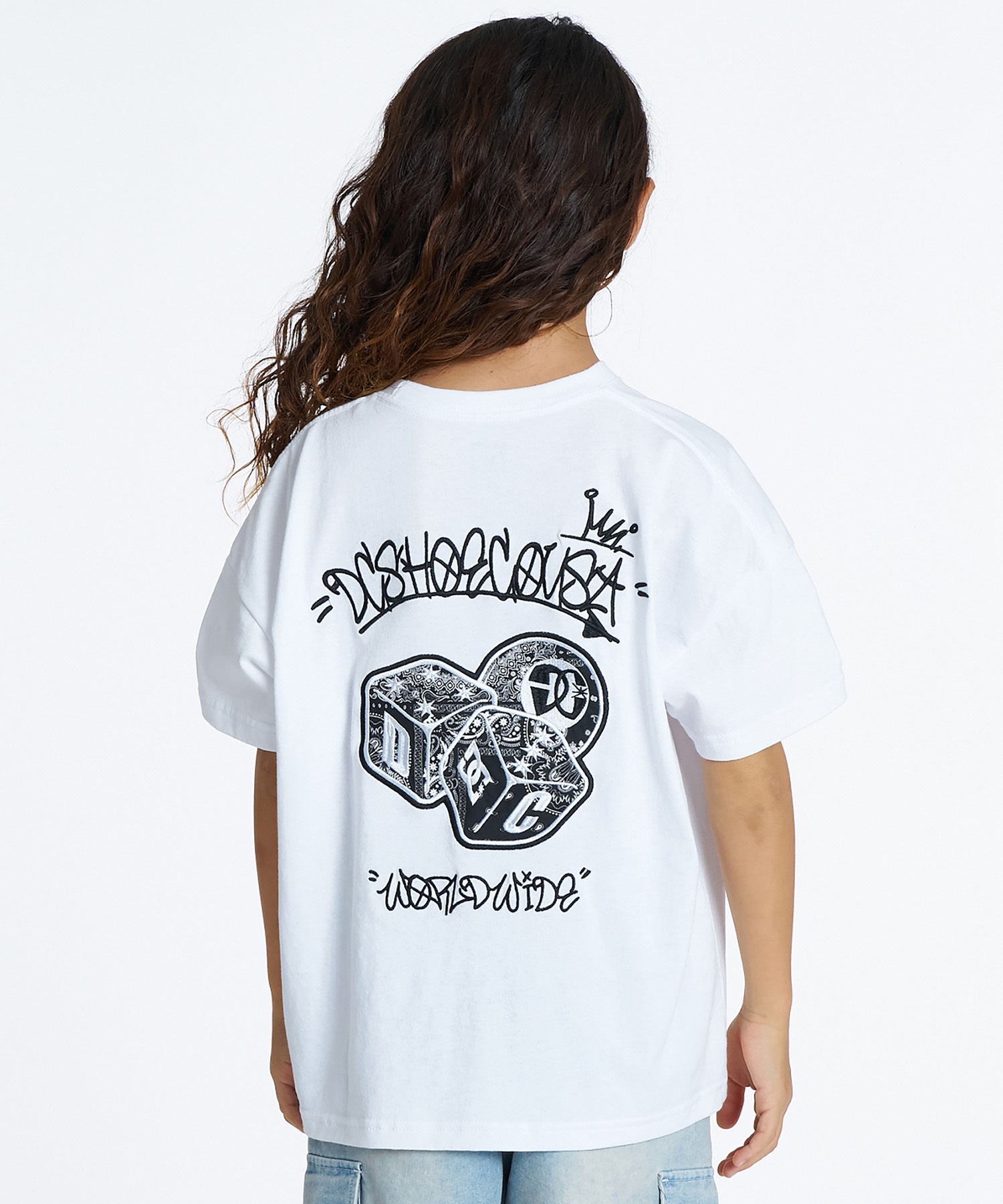 DC ディーシー 半袖 Tシャツ キッズ 子供 26 KD PLAY SS YST262506