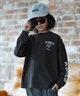 DC ディーシー 長袖 Tシャツ ロンT キッズ ジュニア 子供 オーバーサイズ 26 KD PLAY BUDDY LS YLT261509(BKP-130cm)