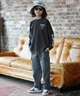 DC ディーシー 長袖 Tシャツ ロンT キッズ ジュニア 子供 オーバーサイズ 26 KD PLAY BUDDY LS YLT261509(BKP-130cm)