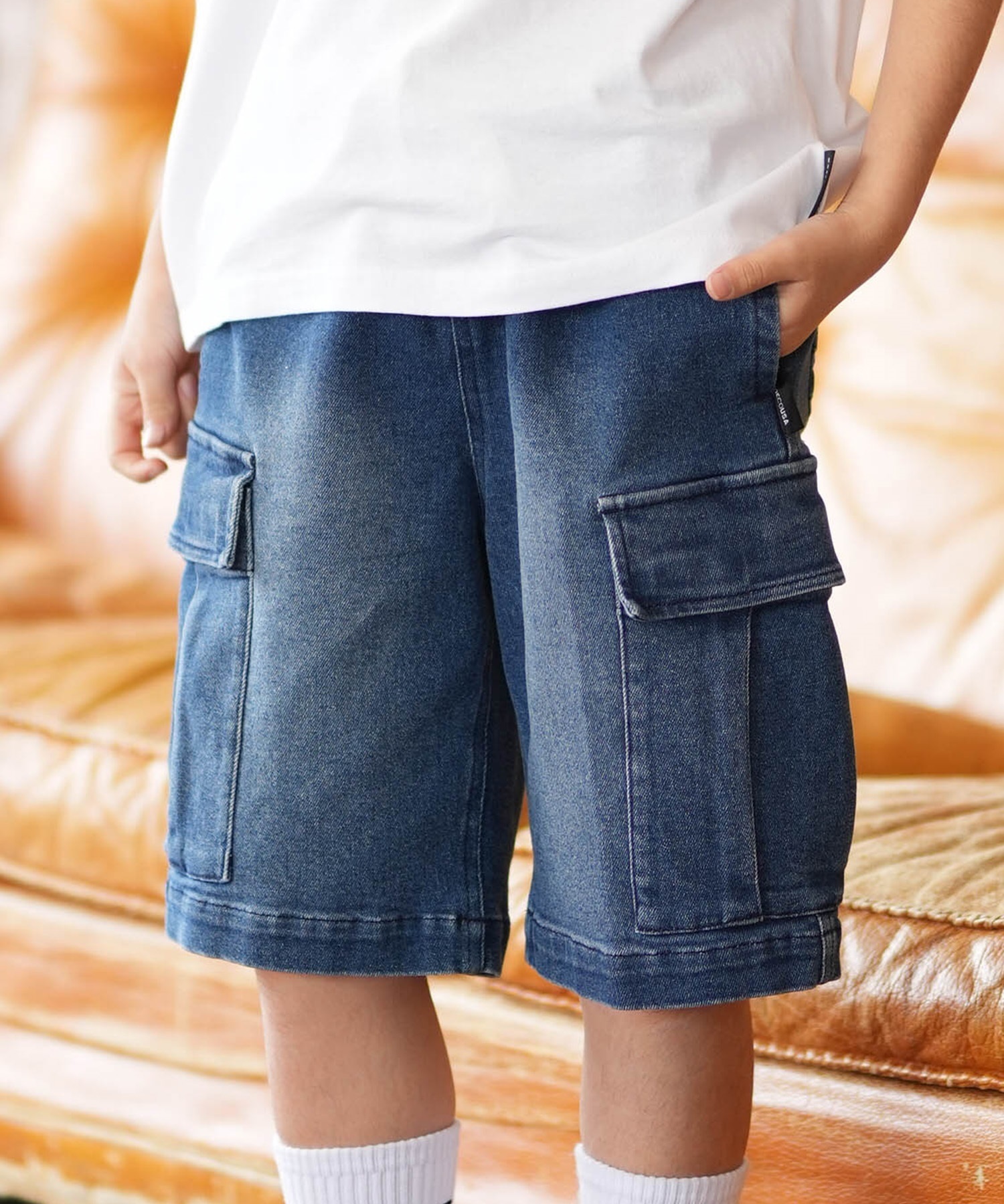 DC ディーシー ハーフパンツ ショートパンツ キッズ ジュニア 子供 26 KD WIDE CARGO SHORT YWS261504(LLB-120cm)