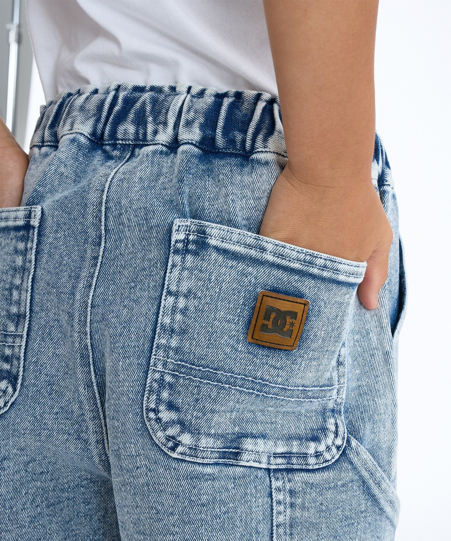 DC ディーシー ハーフパンツ ショートパンツ キッズ ジュニア 子供 26 KD WIDE PAINTER SHORT YWS261505(BDC-120cm)