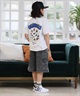 DC ディーシー ハーフパンツ ショートパンツ キッズ ジュニア 子供 26 KD WIDE PAINTER SHORT YWS261505(BDC-120cm)