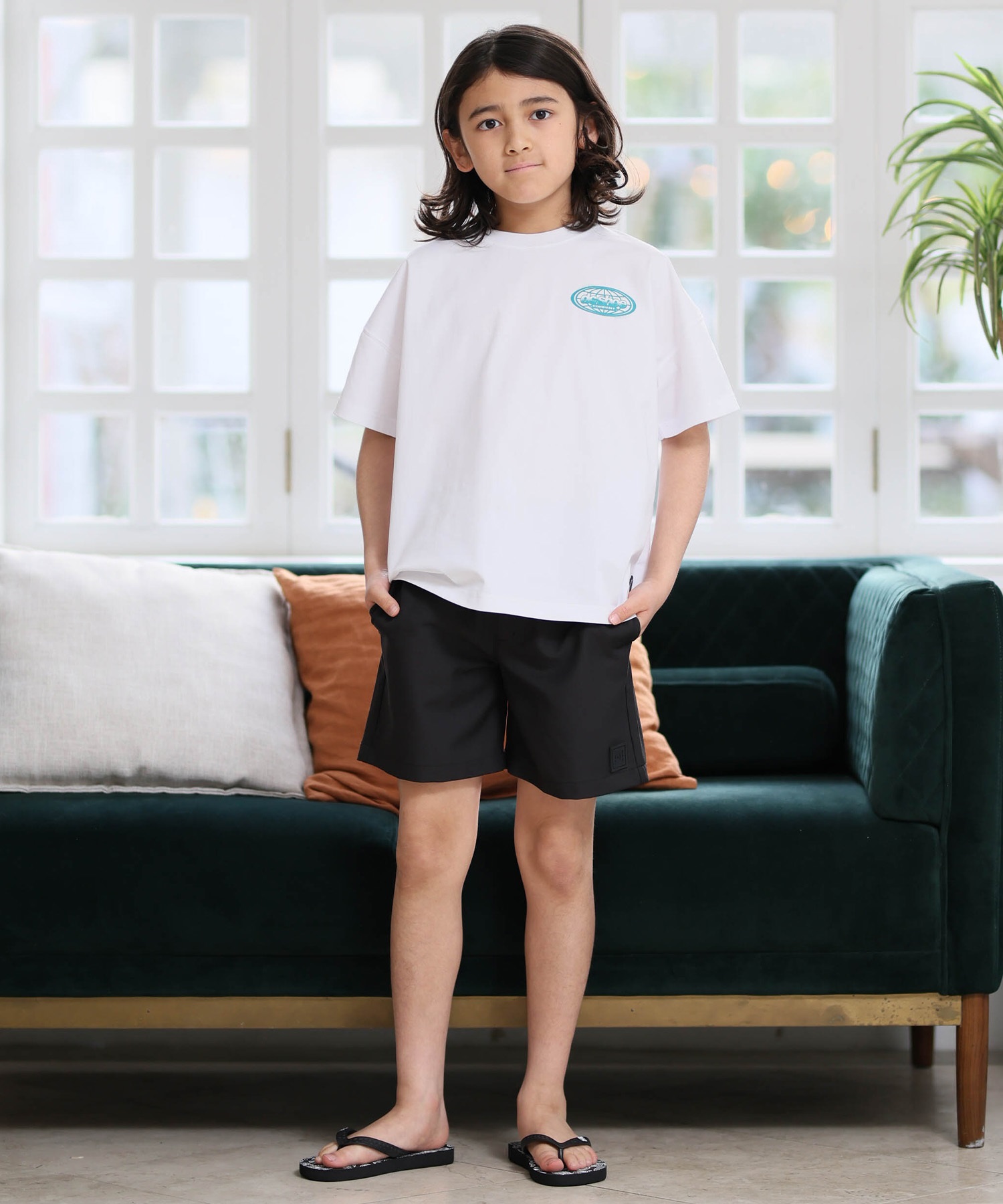 DC ディーシー ハーフパンツ ショートパンツ キッズ ジュニア 子供