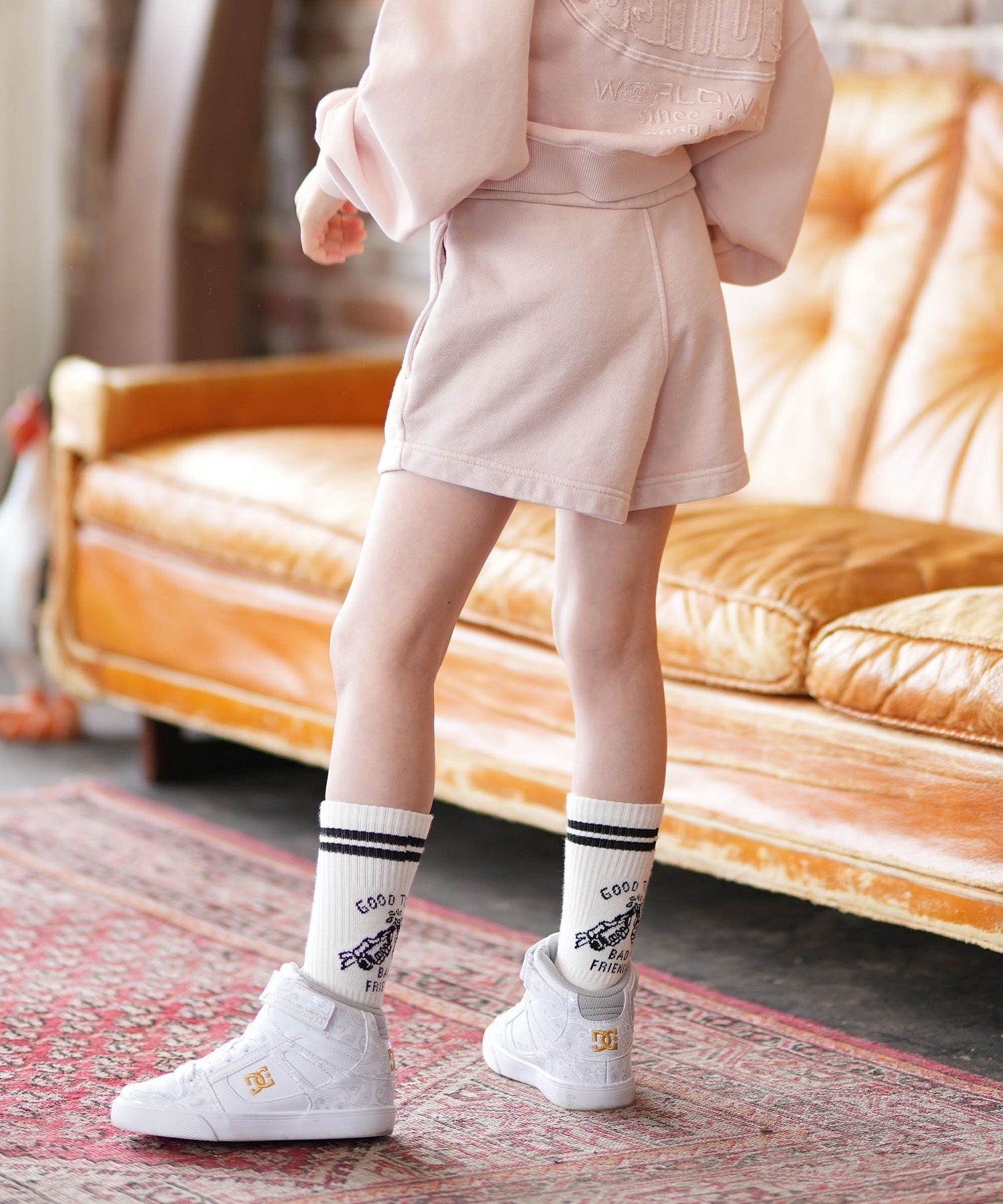 DC ディーシー ショートパンツ キッズ ジュニア 子供 シンプル KD GS