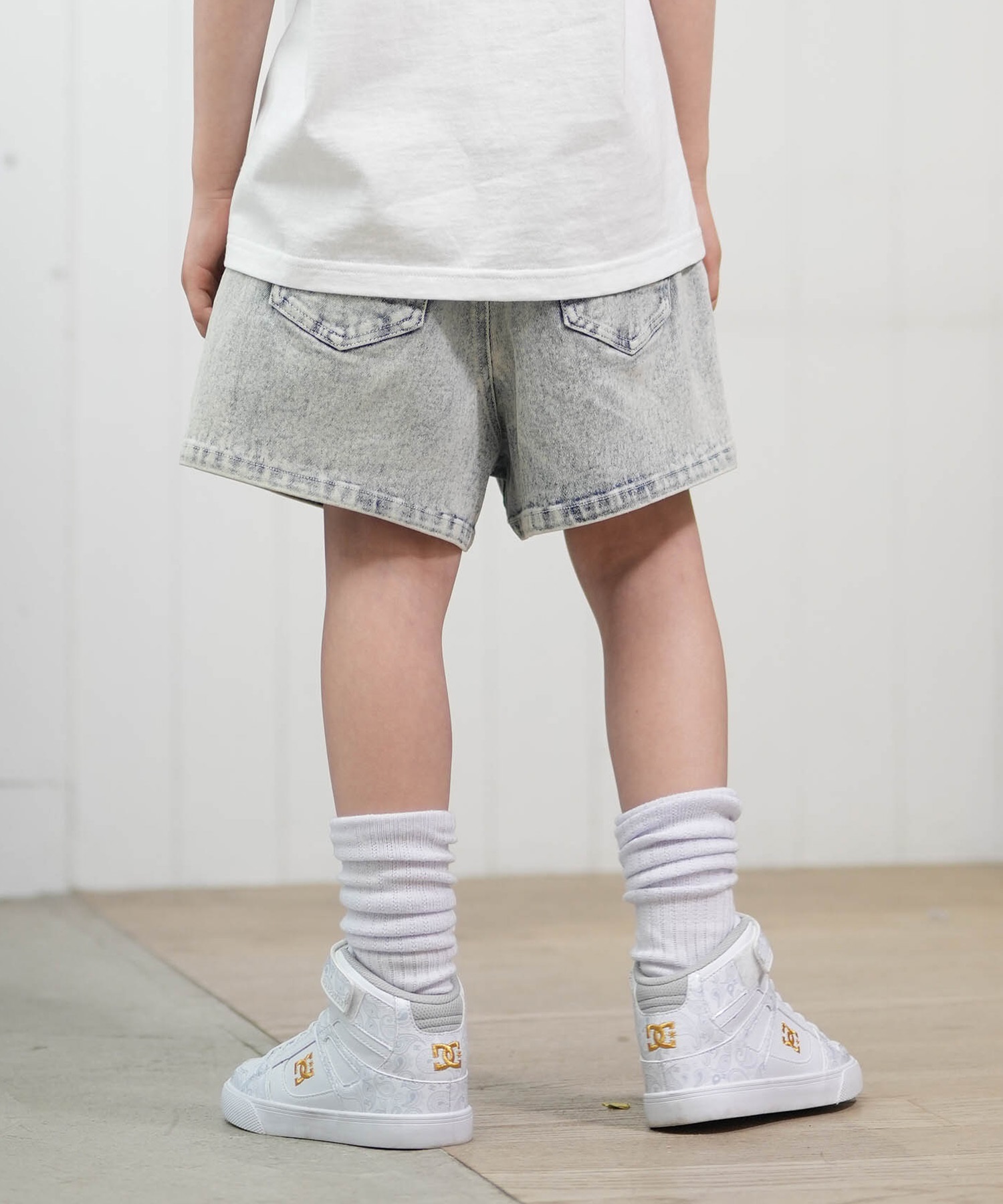 DC ディーシー ハーフパンツ ショートパンツ キッズ ジュニア 子供