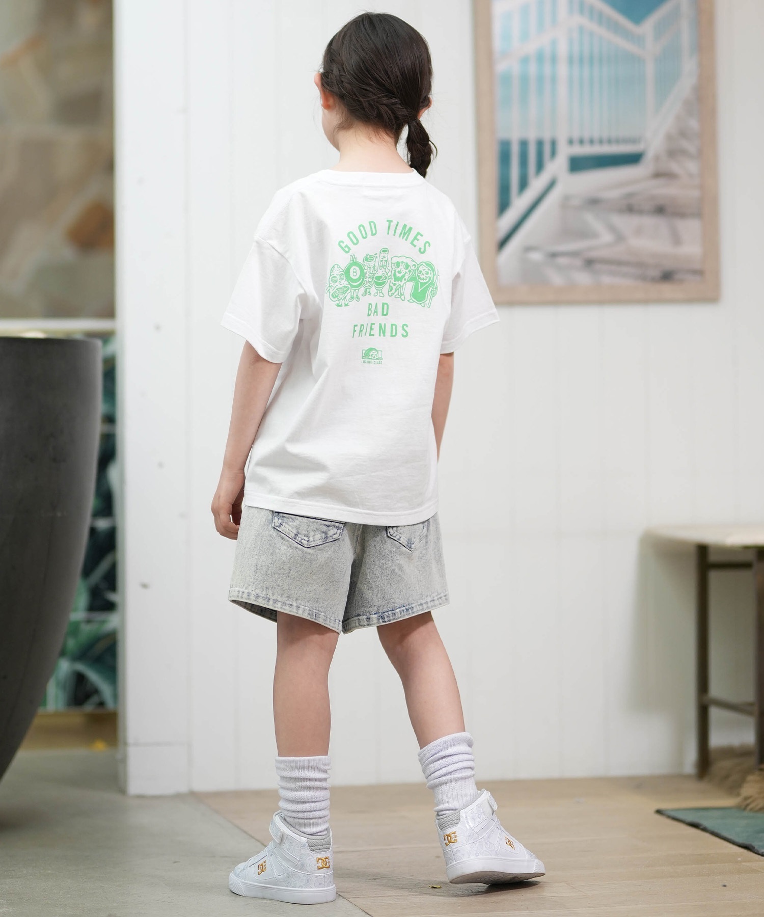 DC ディーシー ハーフパンツ ショートパンツ キッズ ジュニア 子供