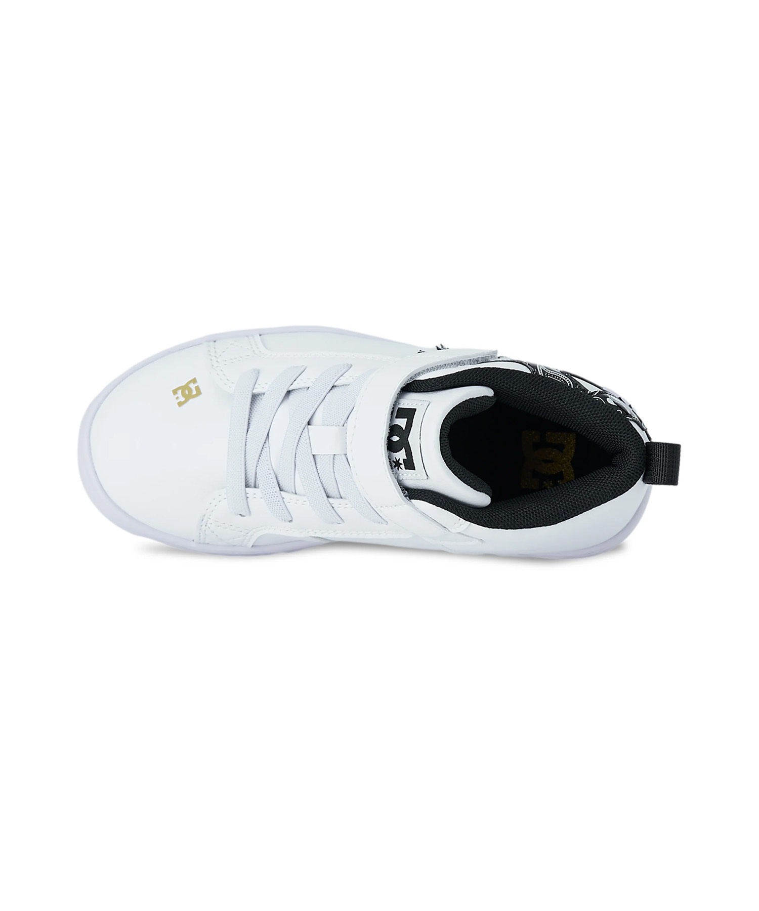 DC ディーシー シージー ハイトップ ライト EV DK261605 キッズ シューズ スニーカー(WLK-17.0cm)