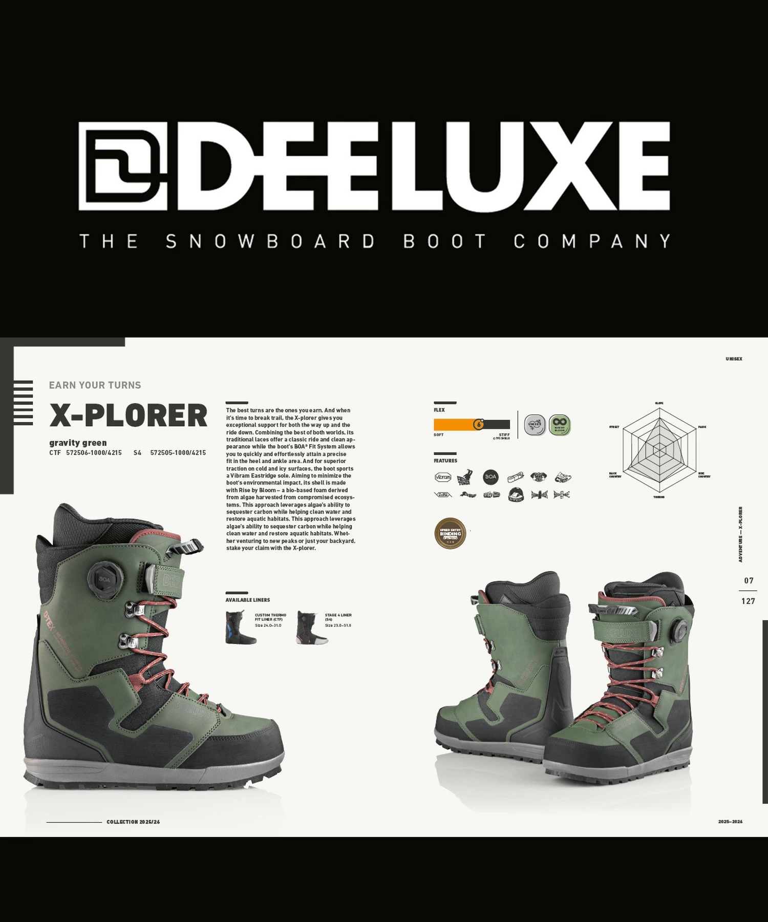 DEELUXE ディーラックス エクスプローラー X-PLORER Stage4